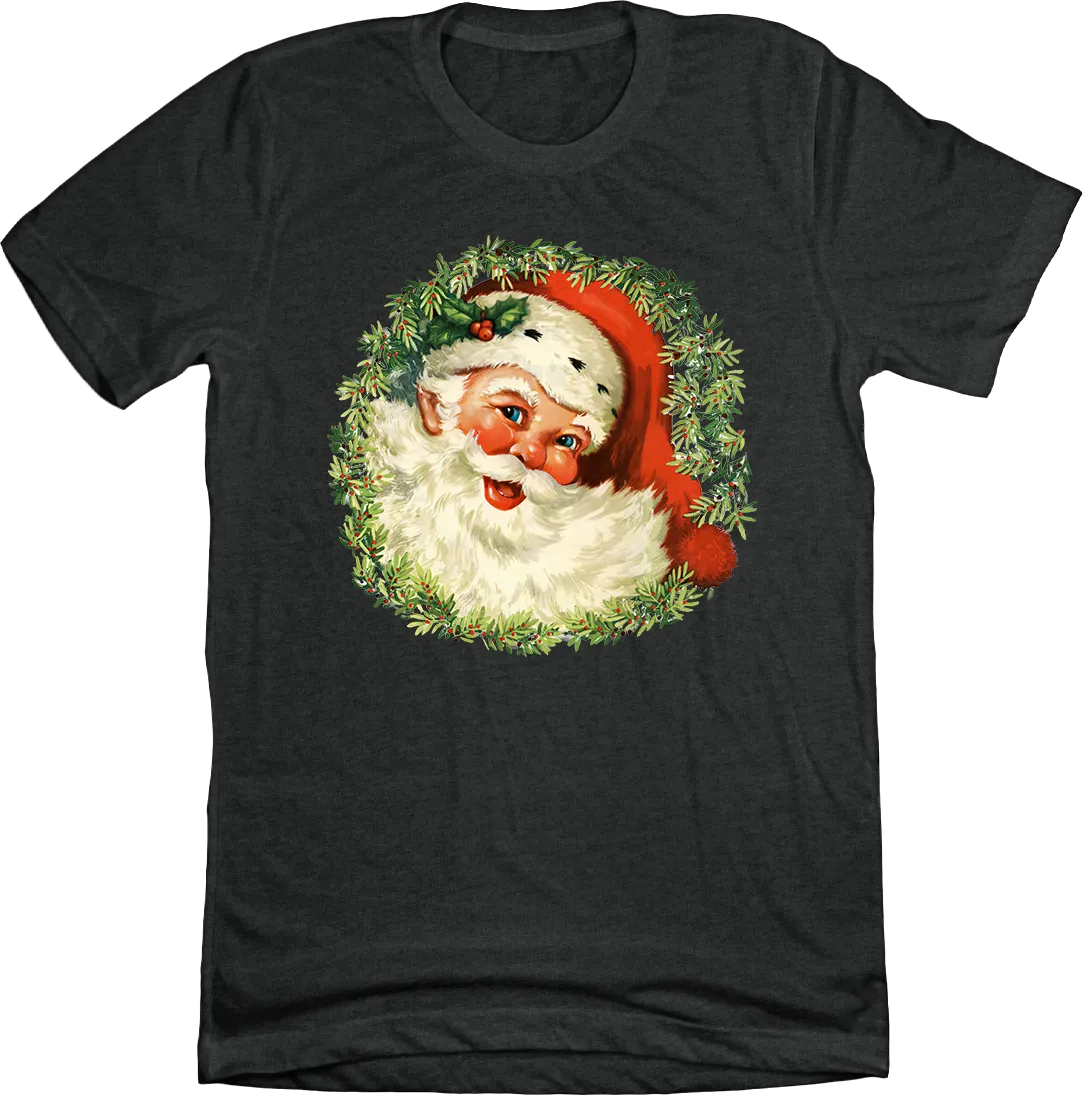 Santa with Wreath