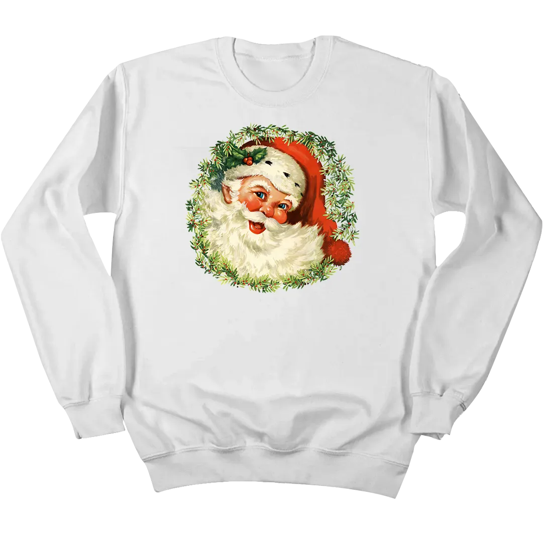 Santa with Wreath