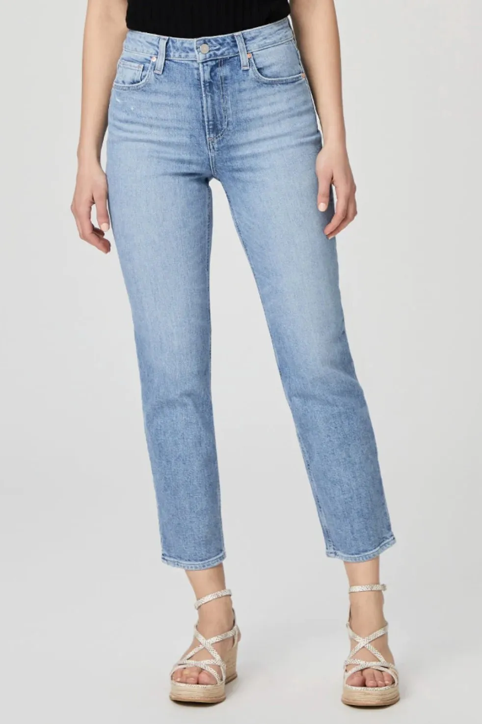 Sarah Straight Ankle | Sebastian Distressed