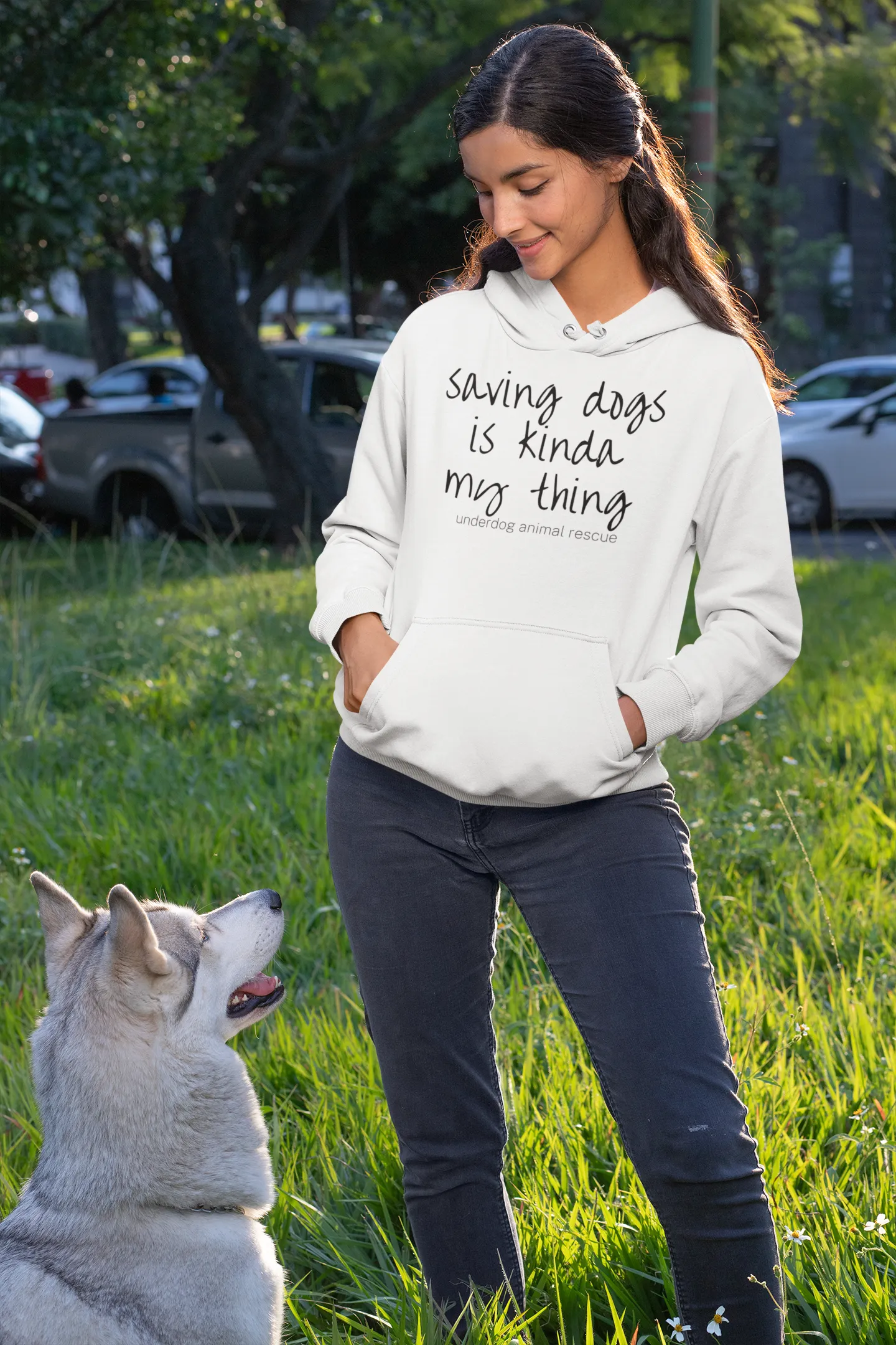 Save Dogs - Unisex Pullover Hoodie