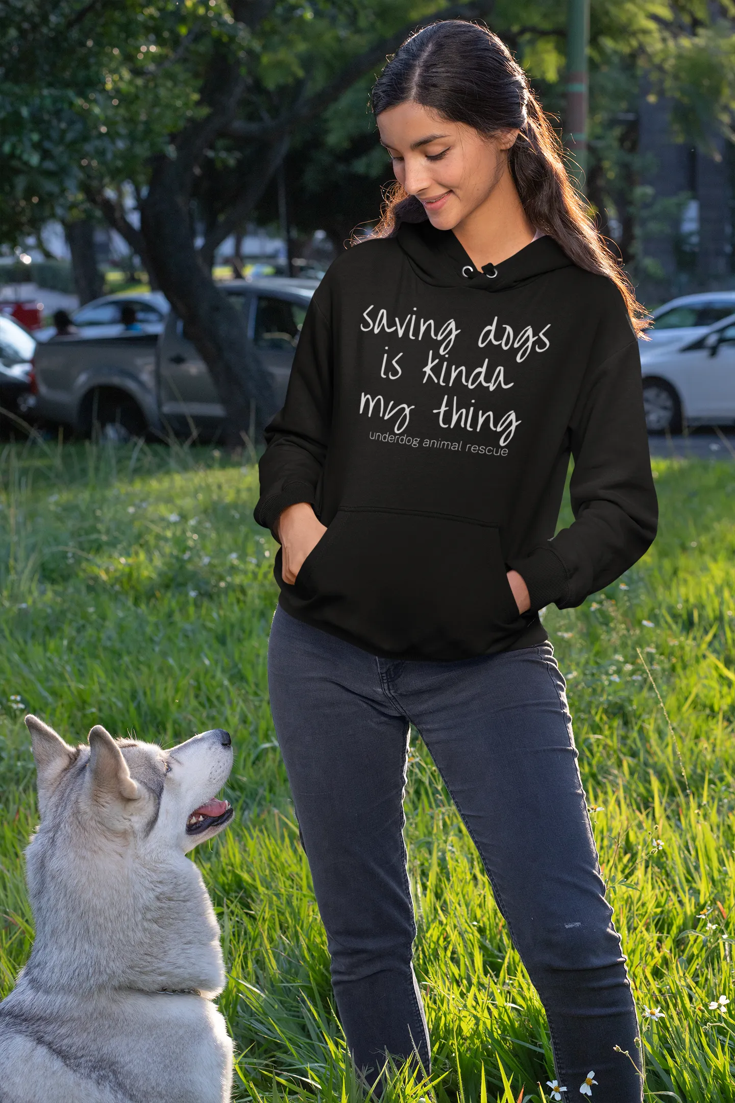 Save Dogs - Unisex Pullover Hoodie