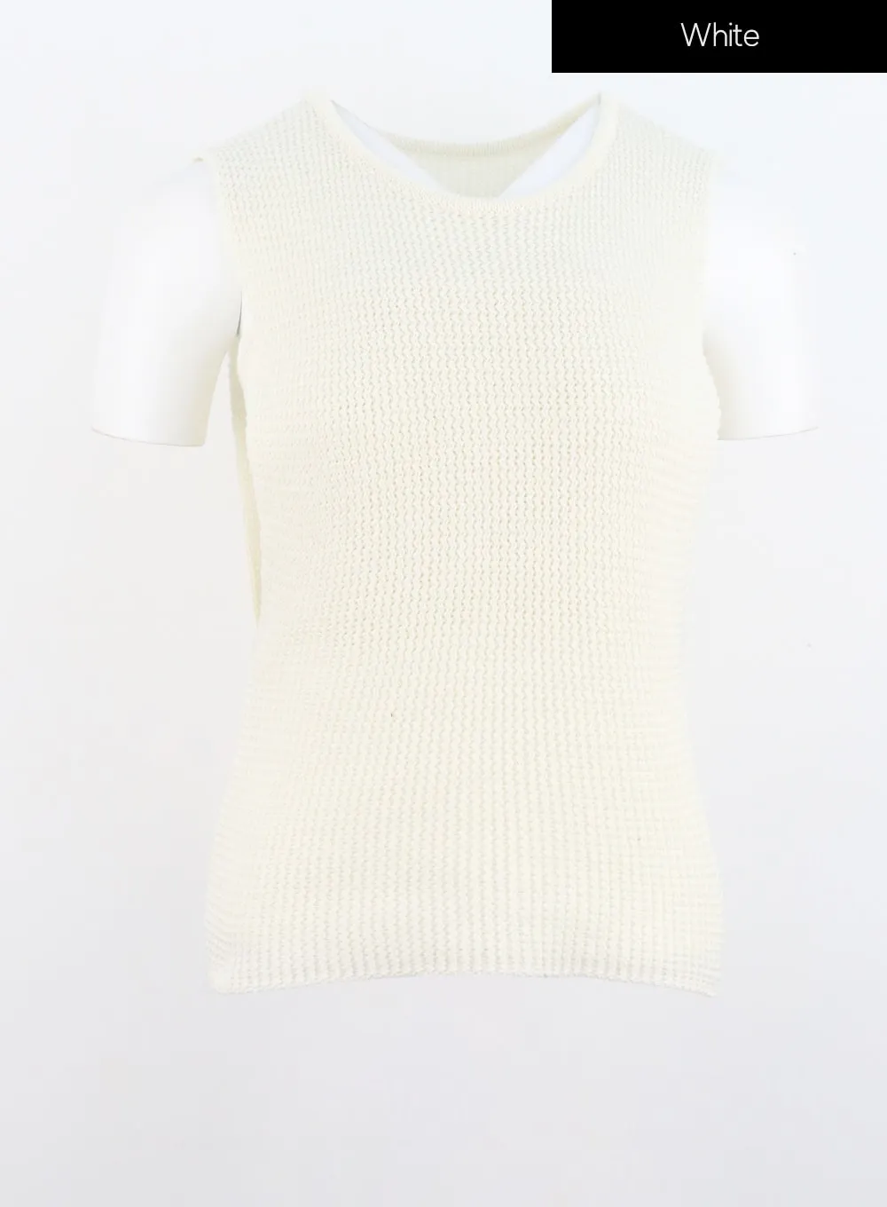 Sleeveless Knit Top IU329
