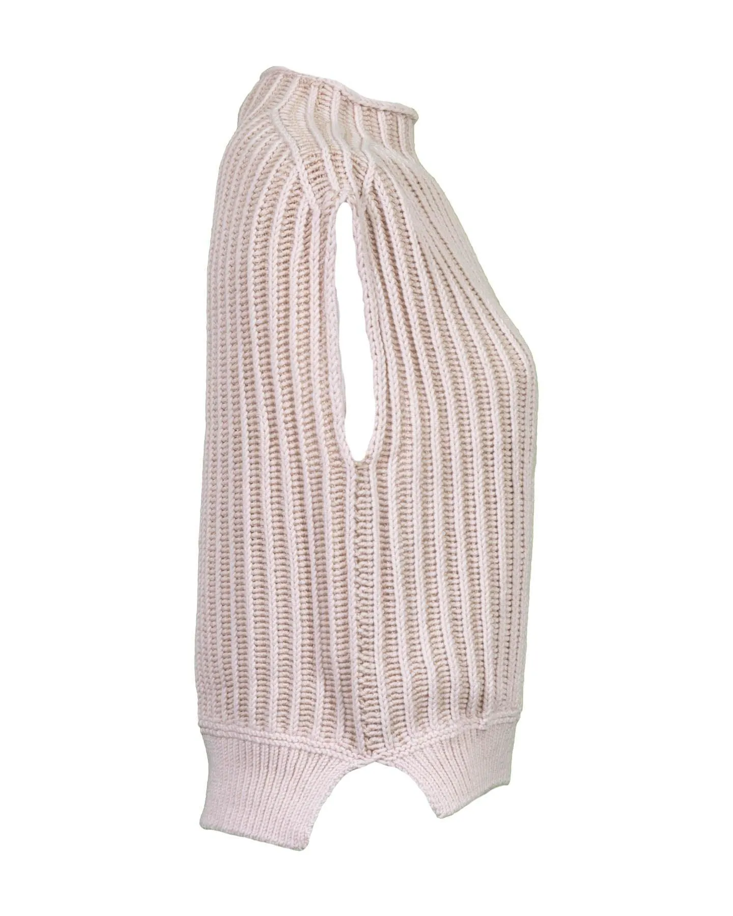 Sleeveless Wool Knit Top