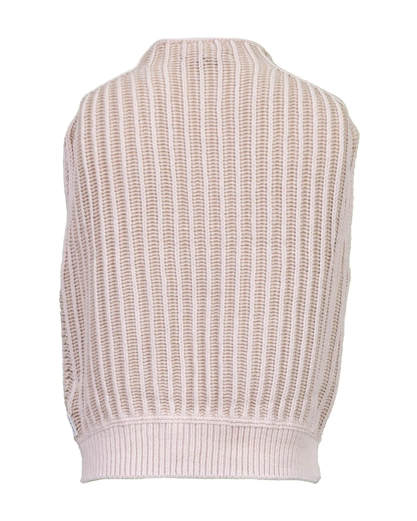 Sleeveless Wool Knit Top