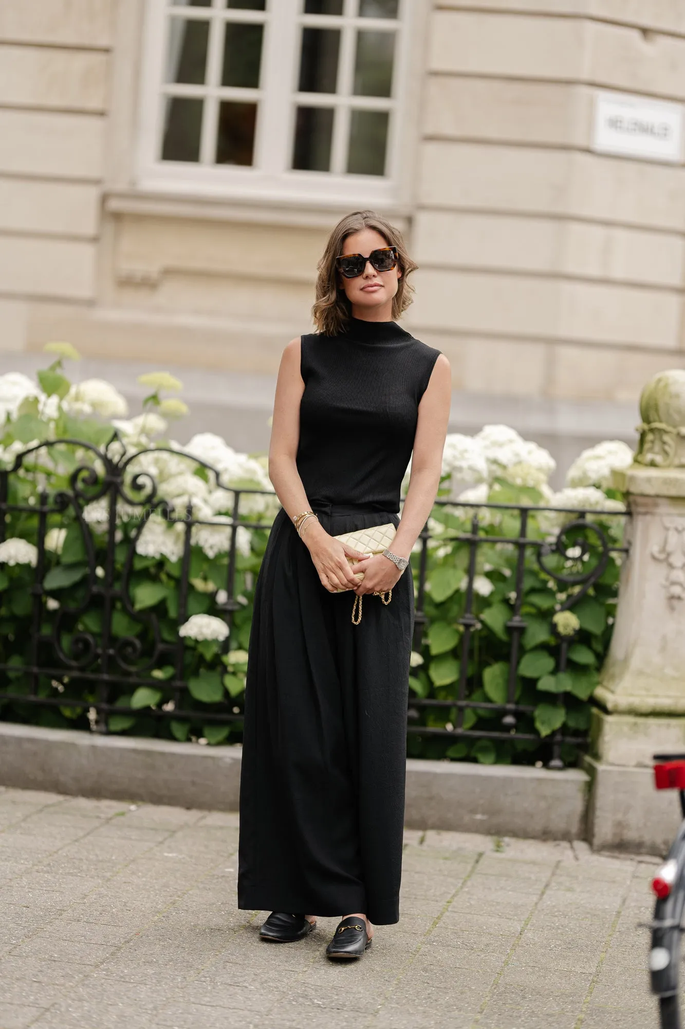 SLFCaro SL knit top black
