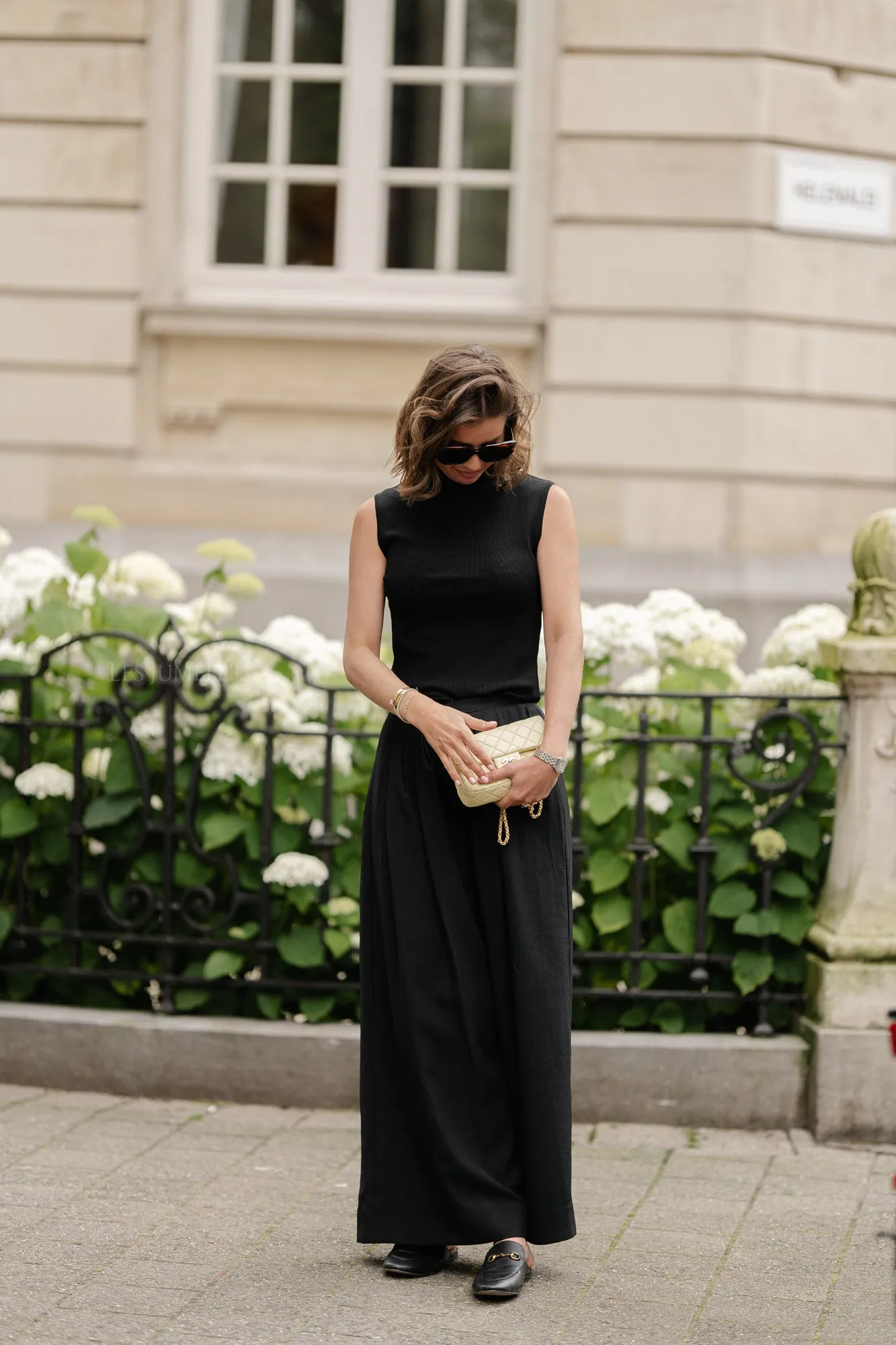 SLFCaro SL knit top black