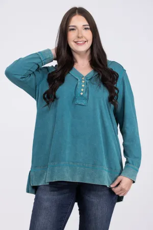 Slow Mornings Long Sleeve Pullover * Final Sale*