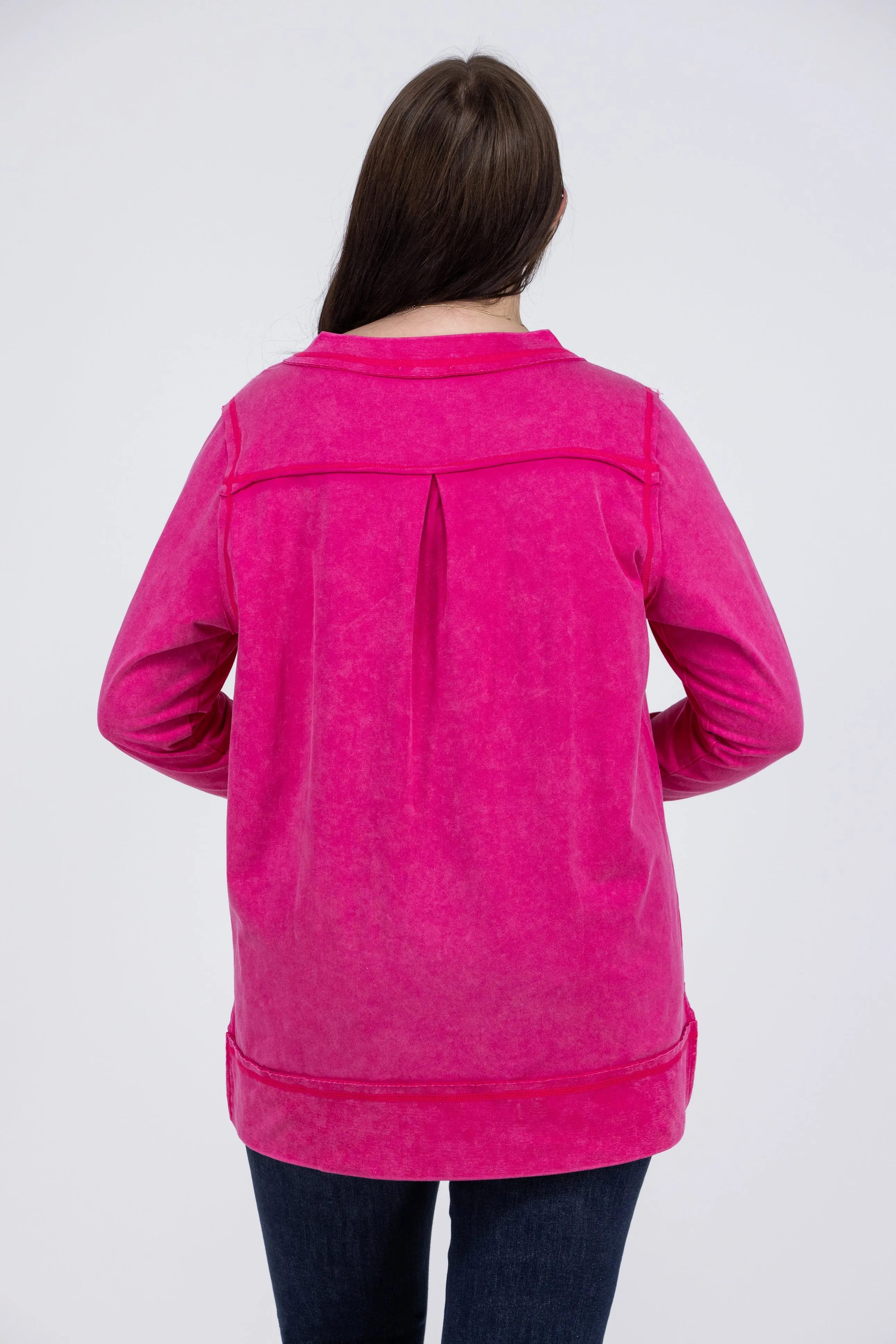 Slow Mornings Long Sleeve Pullover * Final Sale*