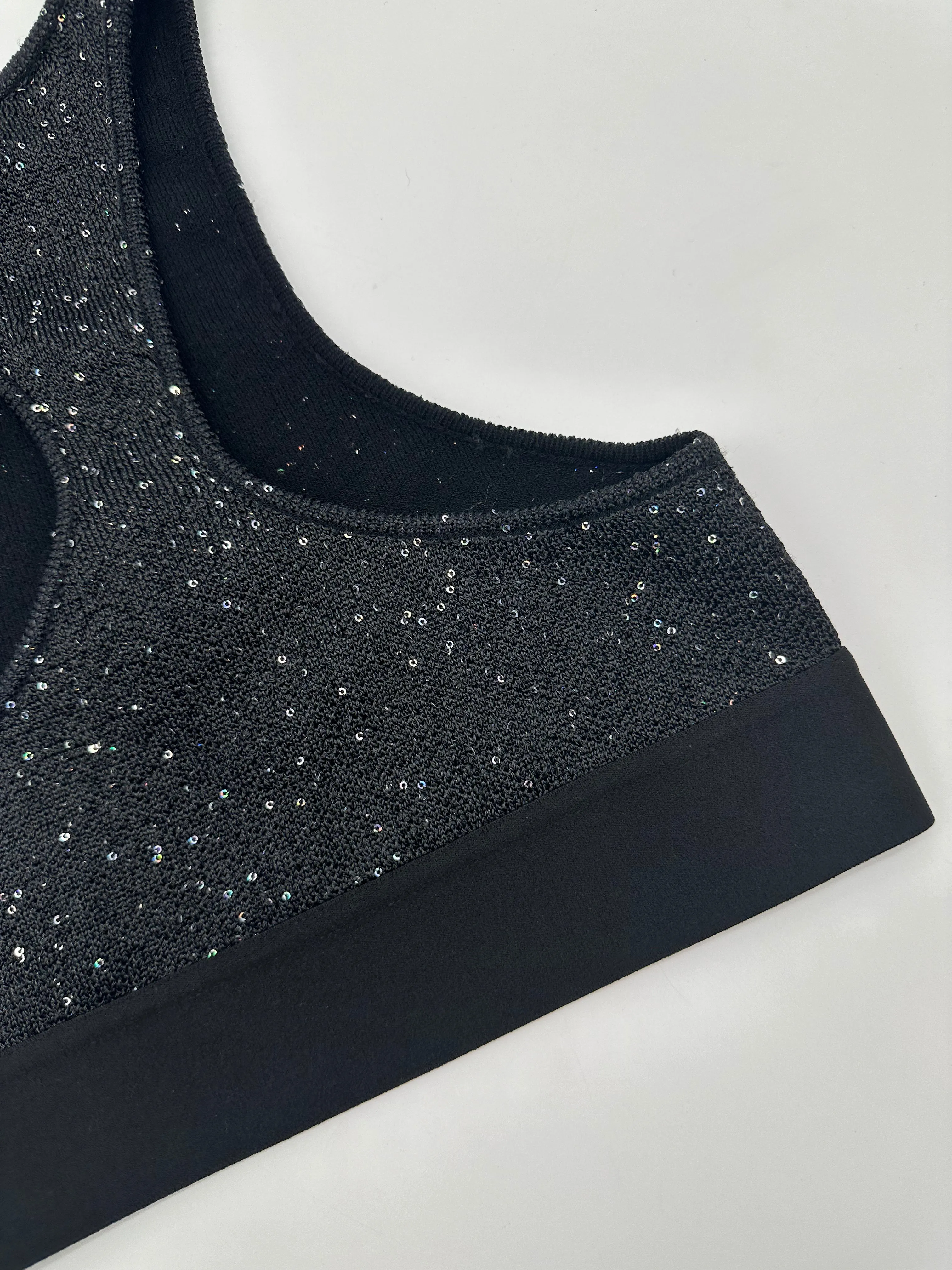 Soiree Knit Logo Top