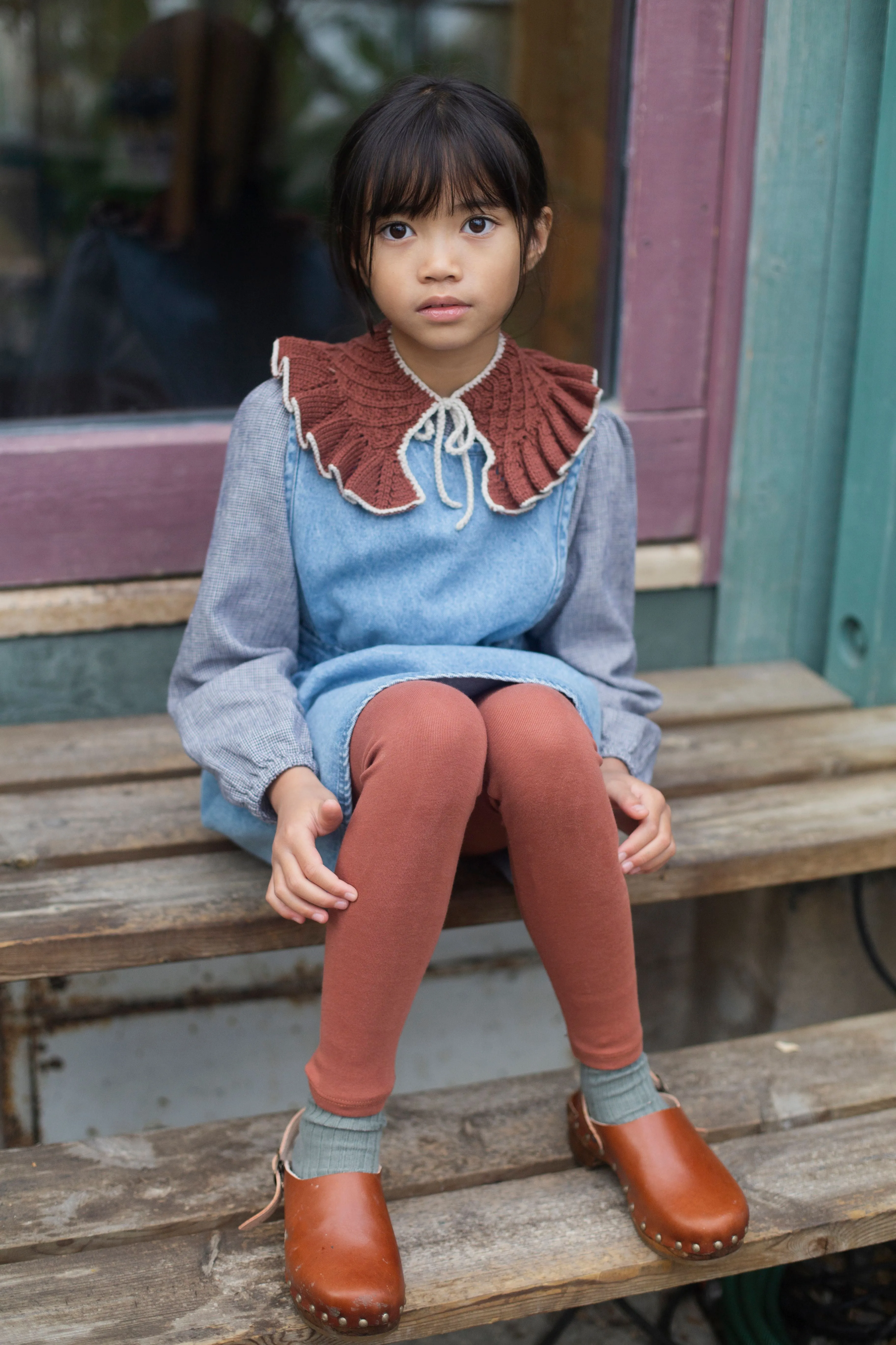 Soor Ploom Frances Blouse - Mini Houndstooth