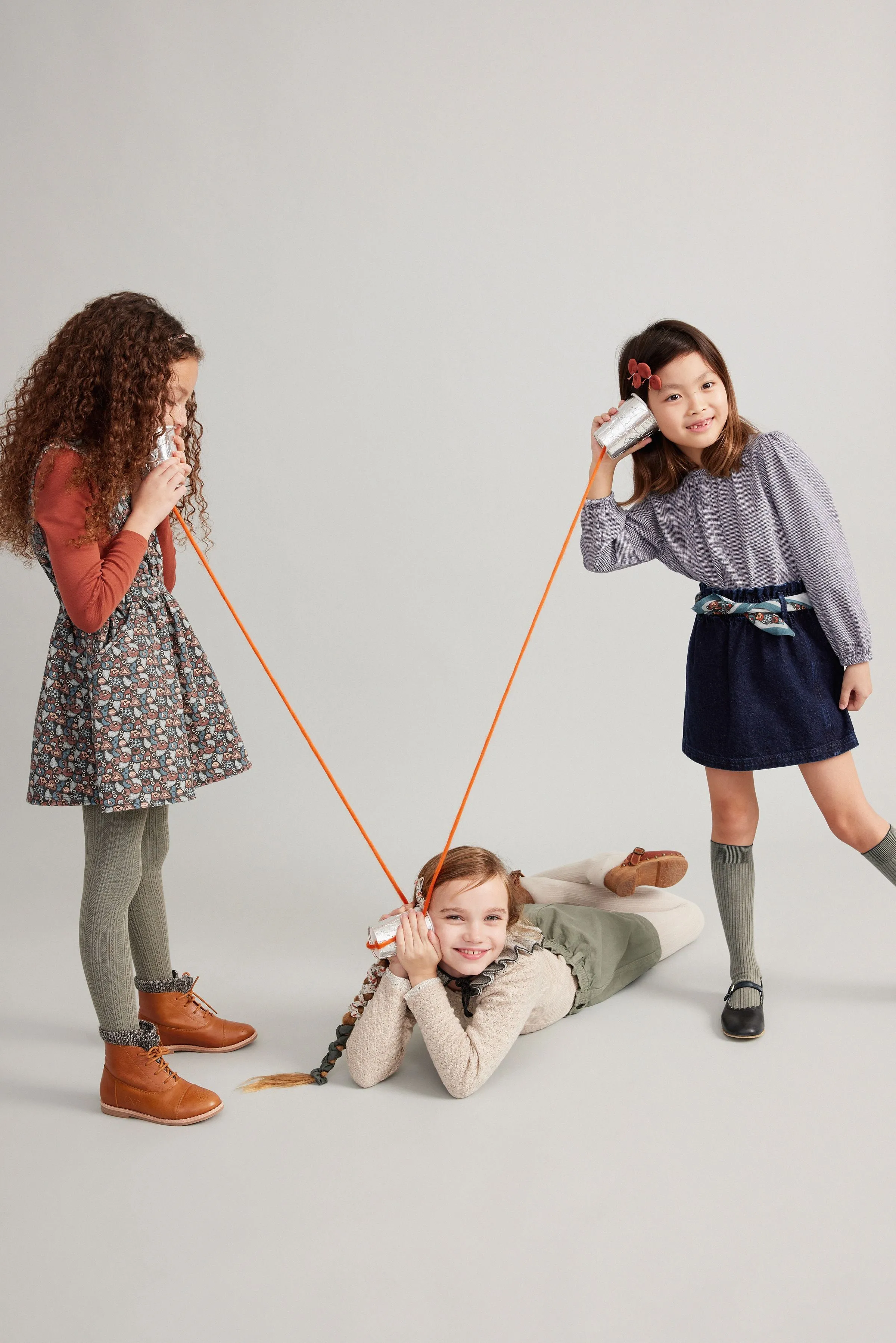 Soor Ploom Frances Blouse - Mini Houndstooth