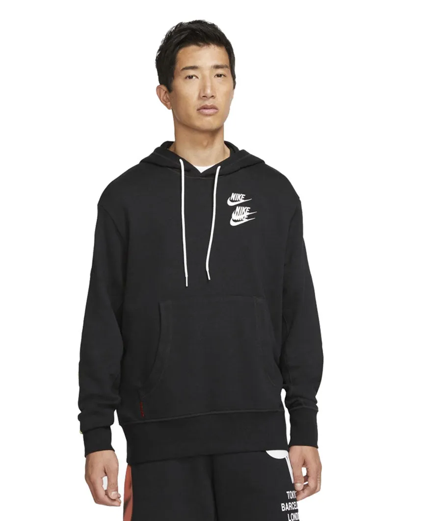 Sportswear Pullover French Terry Hoodie Black