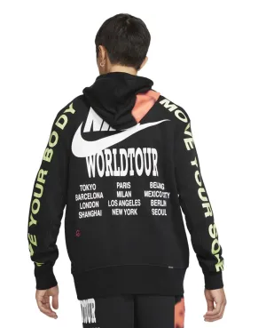 Sportswear Pullover French Terry Hoodie Black