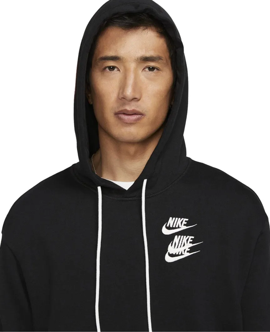 Sportswear Pullover French Terry Hoodie Black