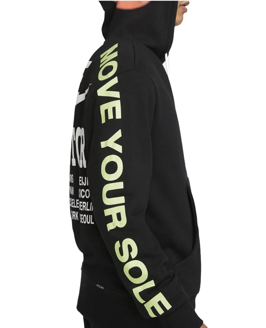 Sportswear Pullover French Terry Hoodie Black
