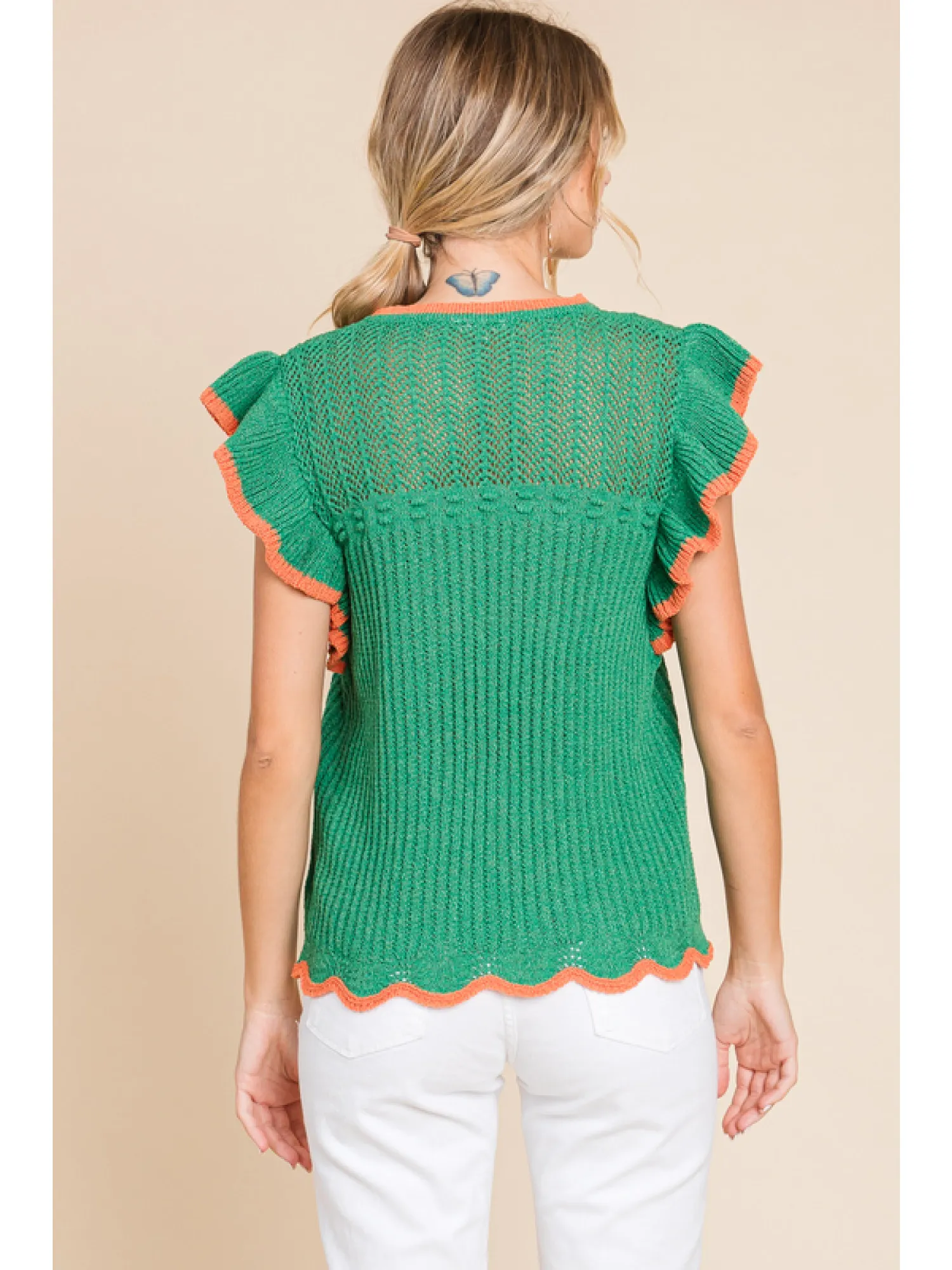Stay Gold Knit Top (2 colors)