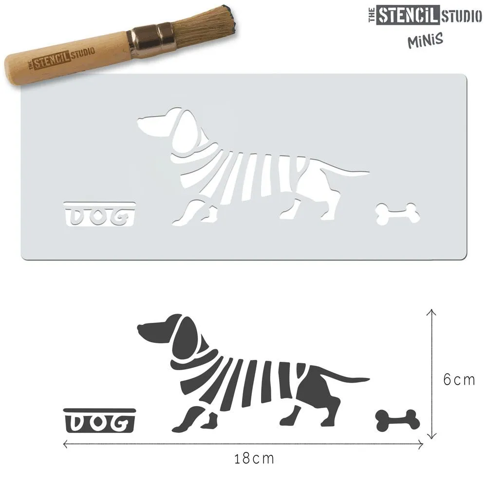 Stencil MiNiS - Dachshund - 20% off 4 