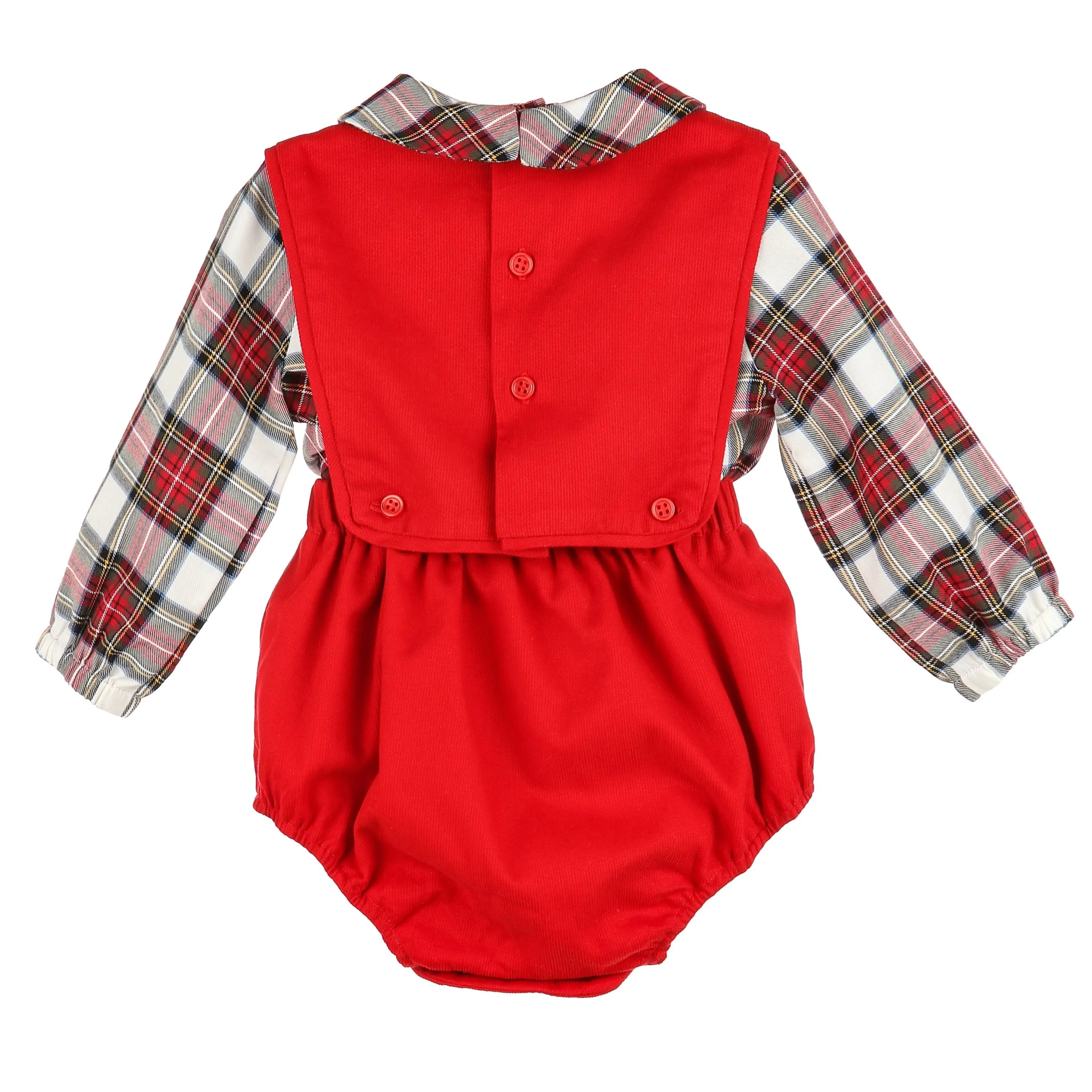 Stewart Plaid "OG" Boy Overall