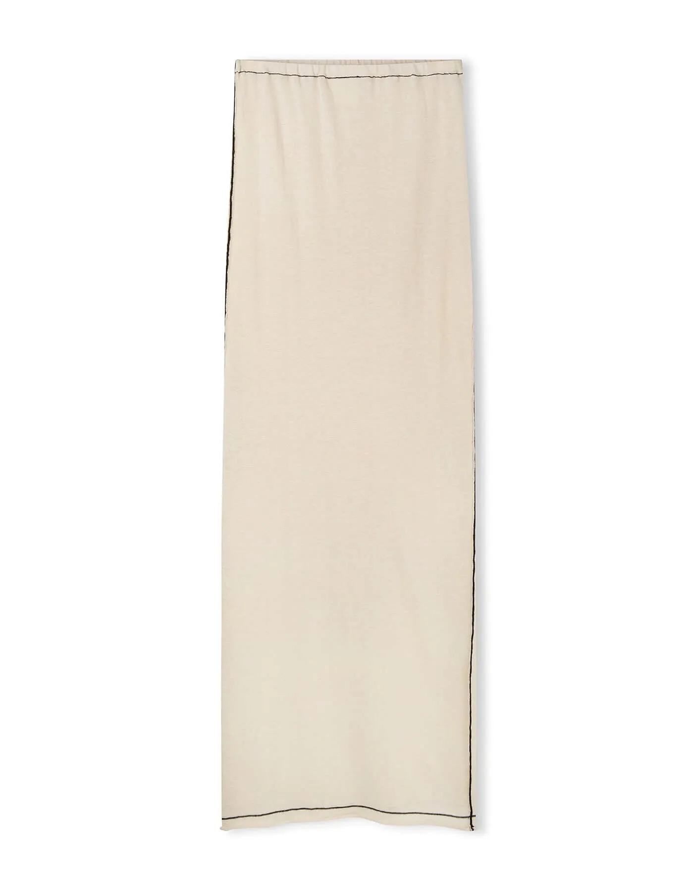 Stone Contrast Knit Skirt