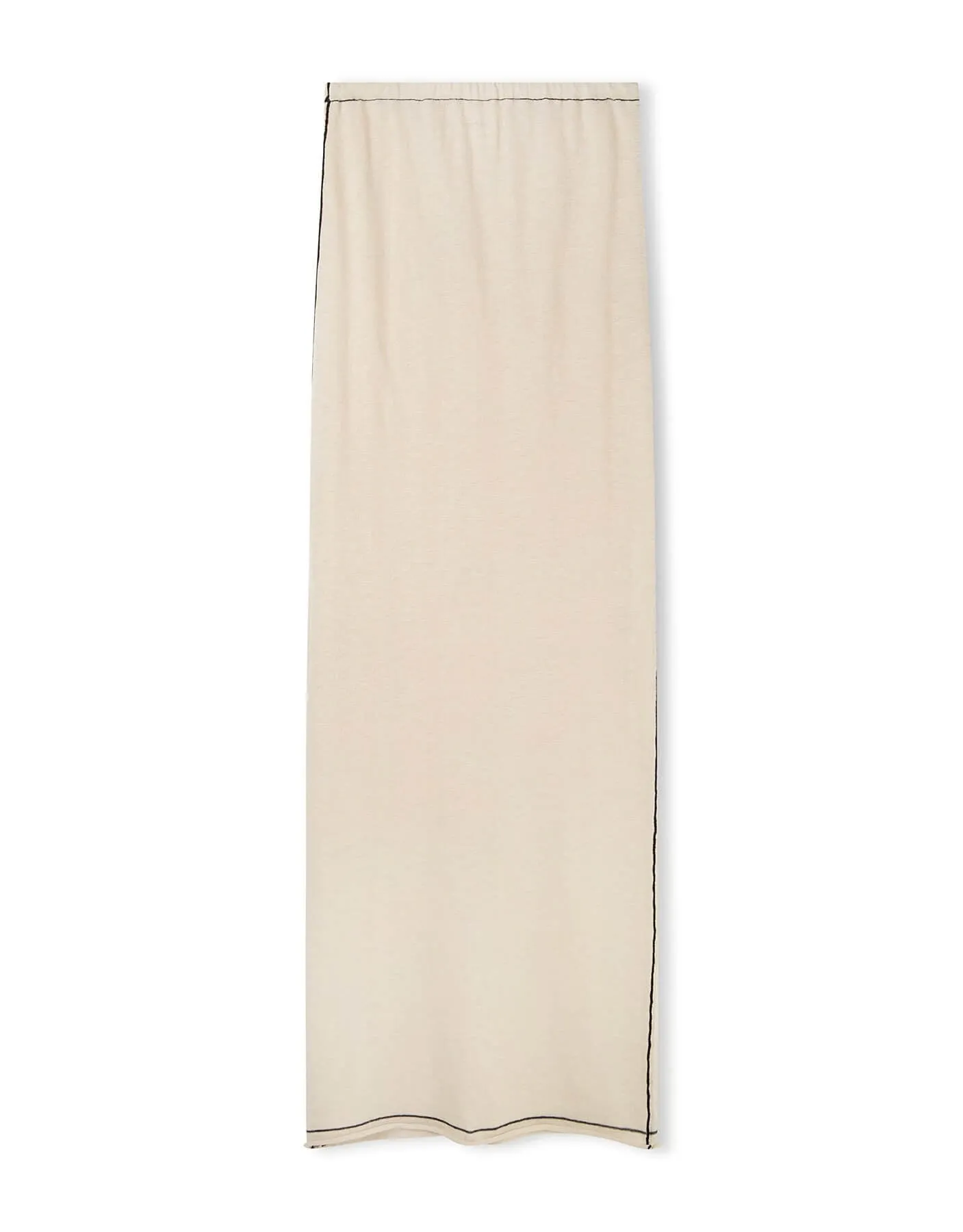 Stone Contrast Knit Skirt