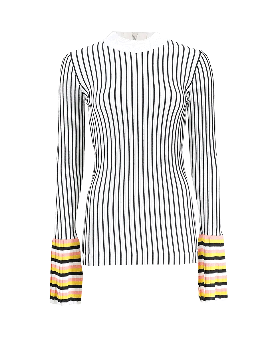 Stripe Knit Top