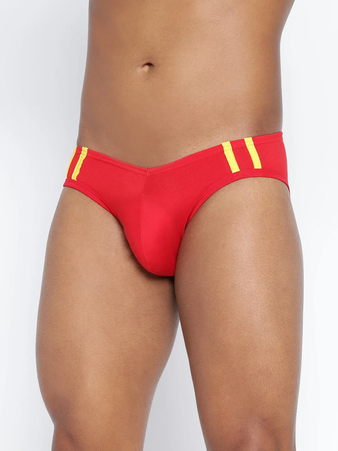Striped and Solid Fashion Brief