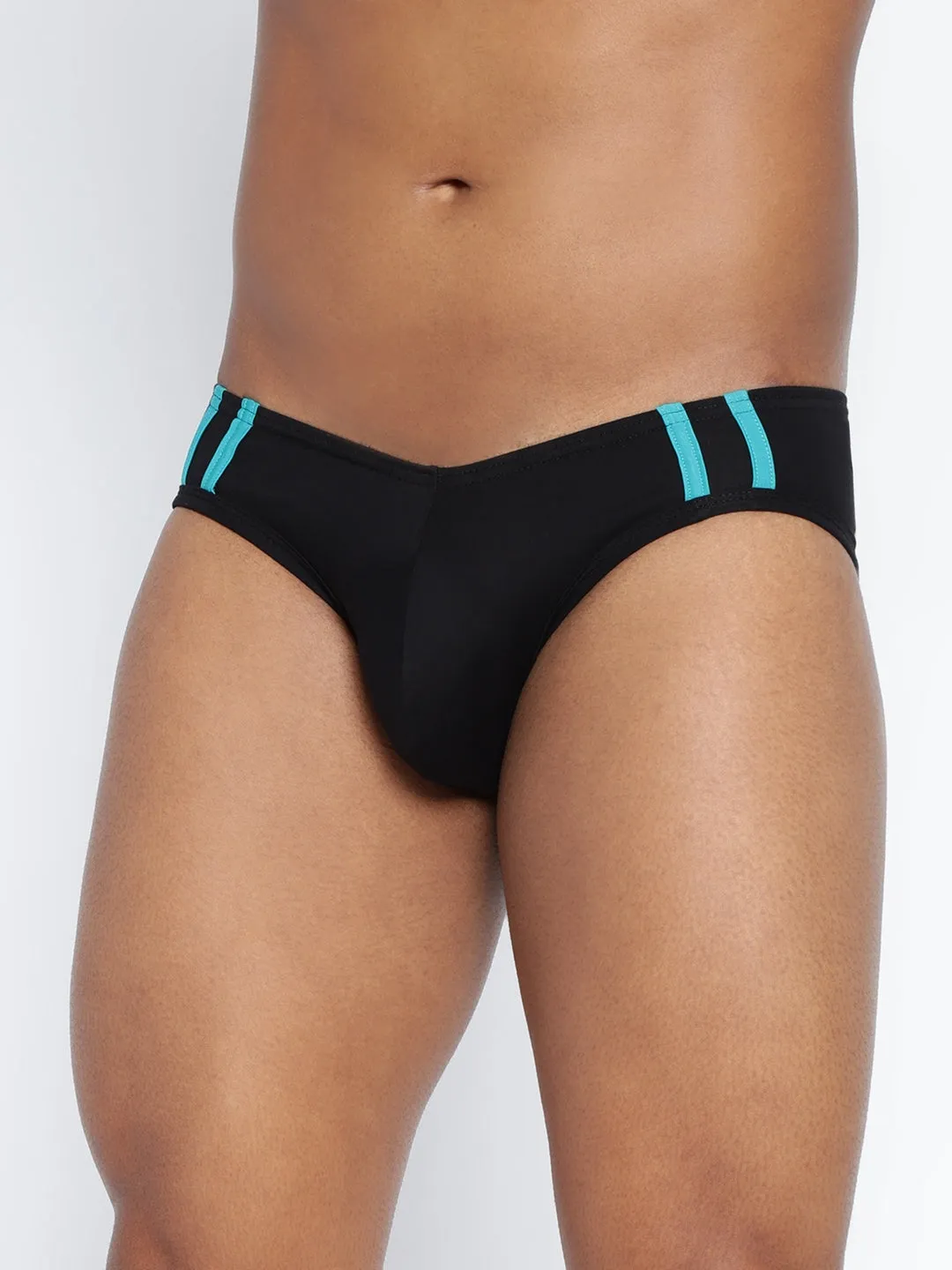 Striped and Solid Fashion Brief