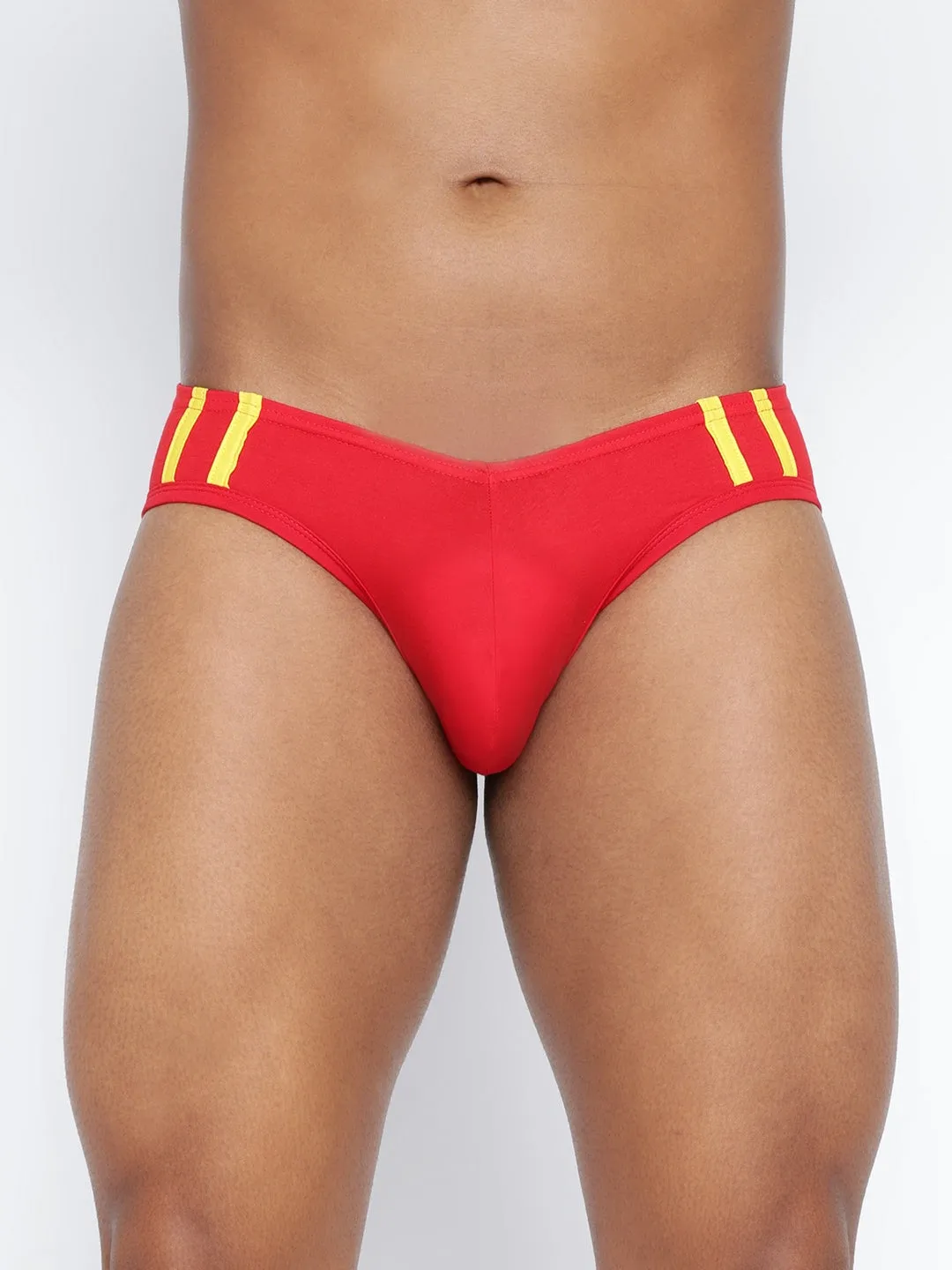 Striped and Solid Fashion Brief