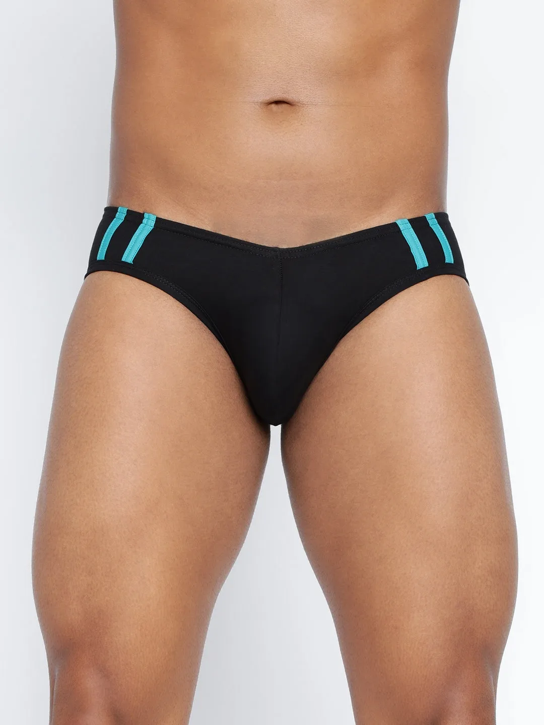 Striped and Solid Fashion Brief