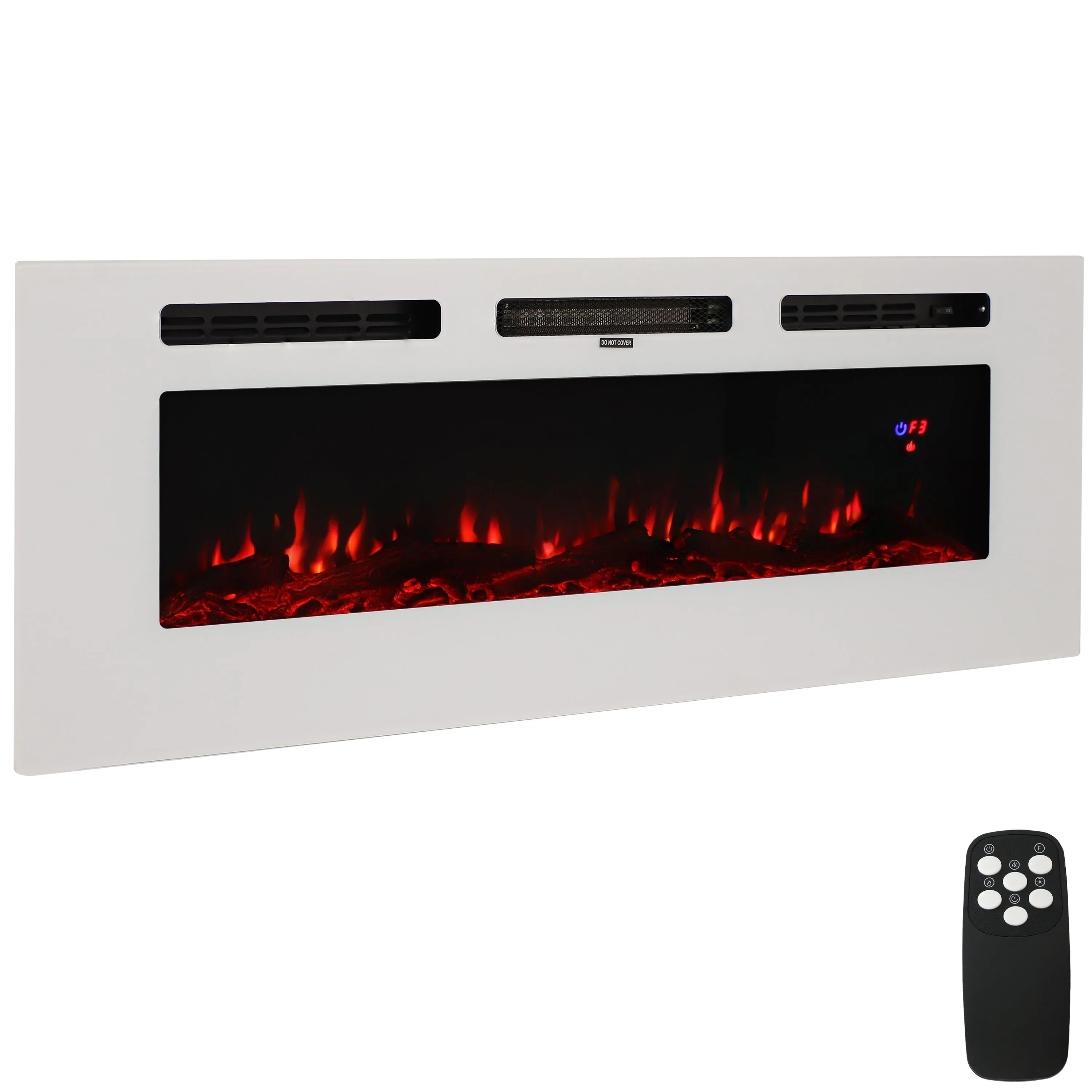 Sunnydaze Sophisticated Hearth Indoor Electric Fireplace
