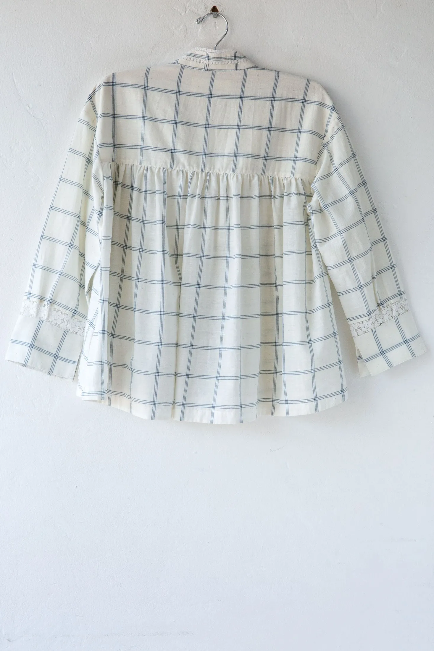 Swan Check Top