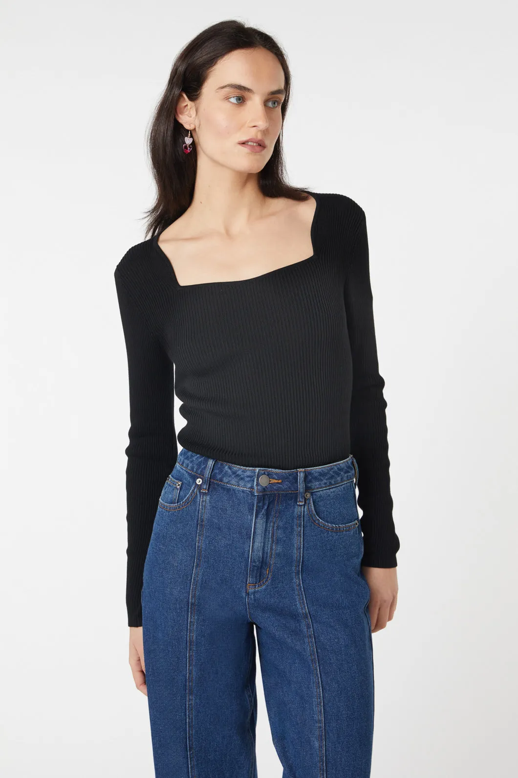 Sweetcheeks Knit Top