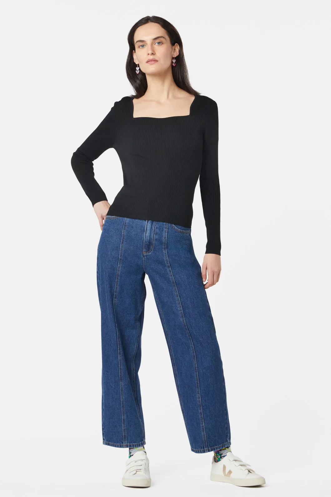 Sweetcheeks Knit Top