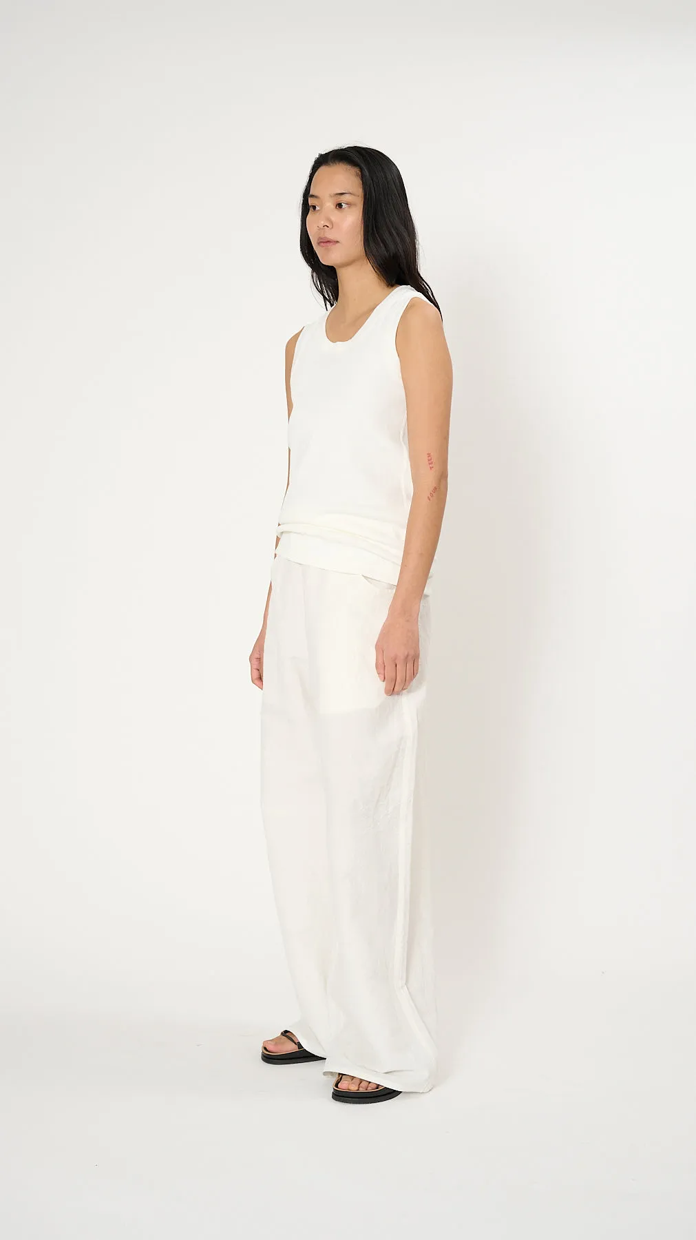 Tank Top in Off White