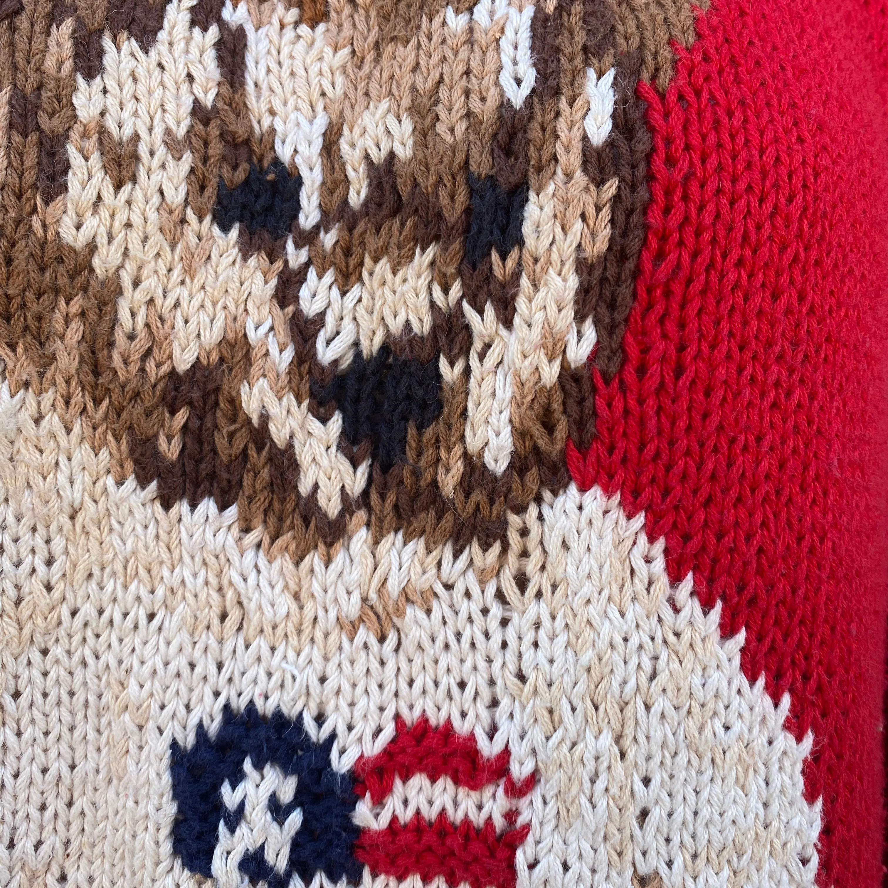 The Eagles Eye vintage bear sweater size L