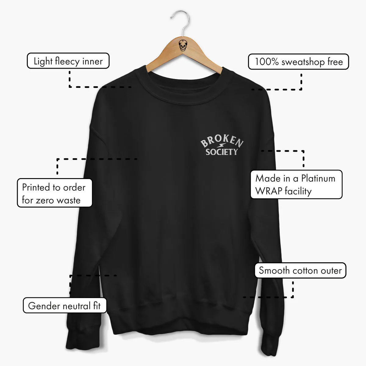 Thick Thighs Thin Patience Sweatshirt (Unisex)