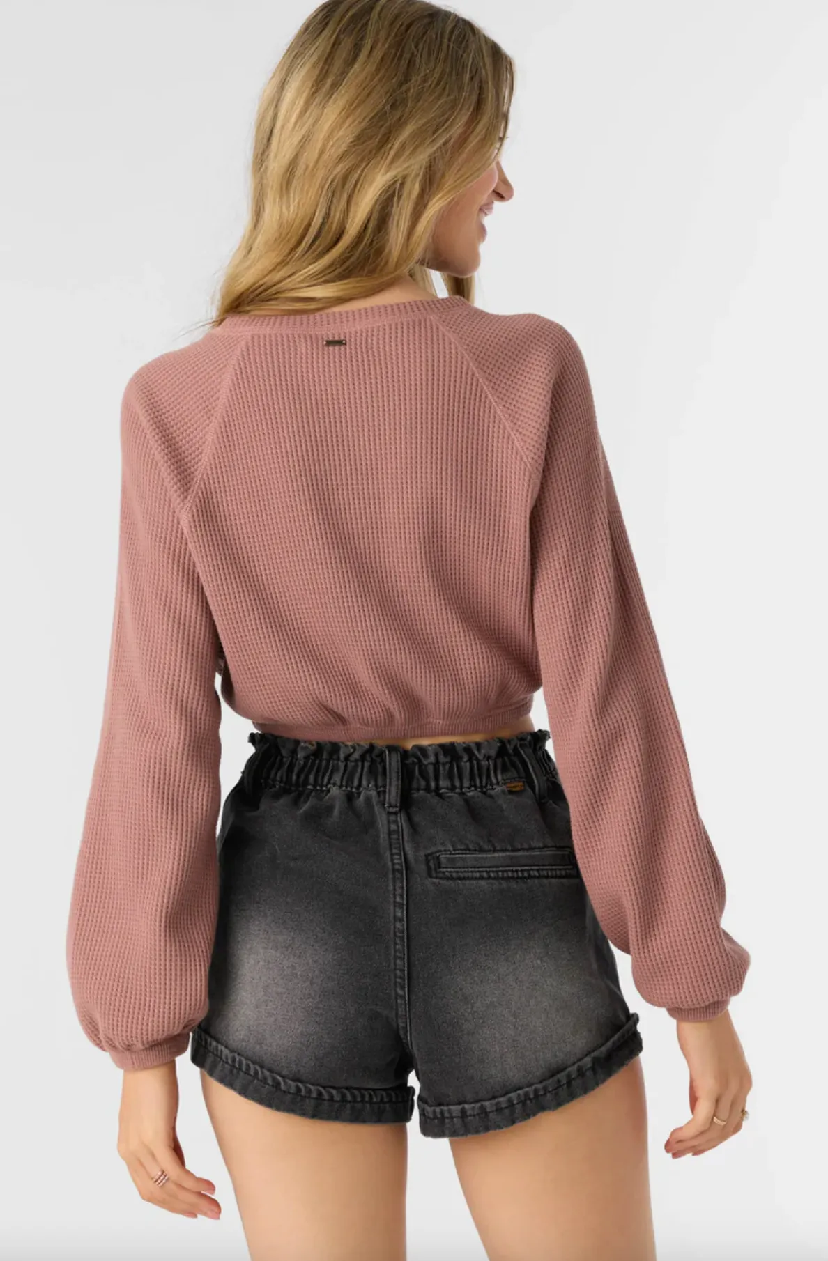TOUR WAFFLE KNIT SLOUCHY TOP (BRL)
