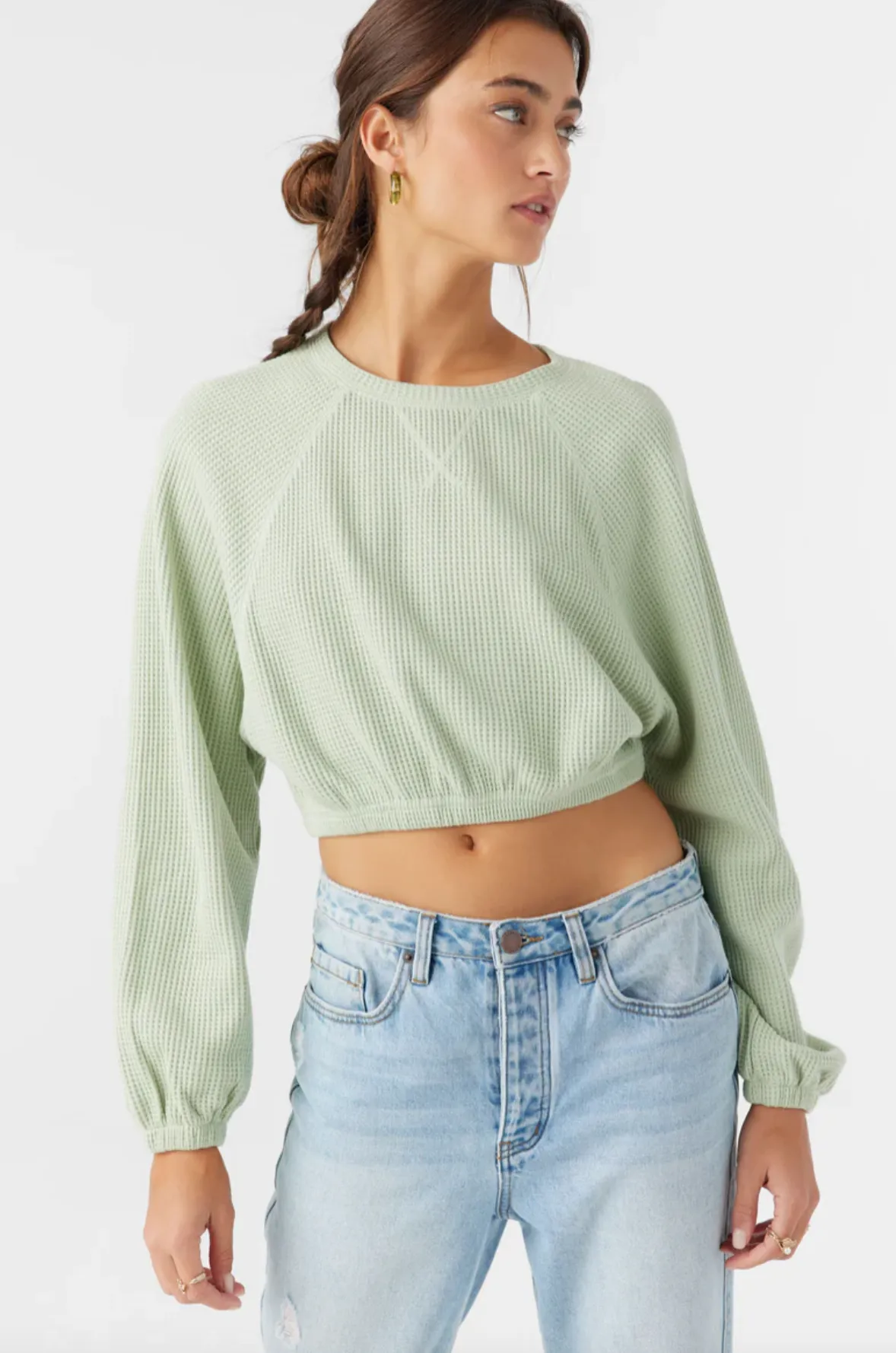 TOUR WAFFLE KNIT SLOUCHY TOP (DSG)