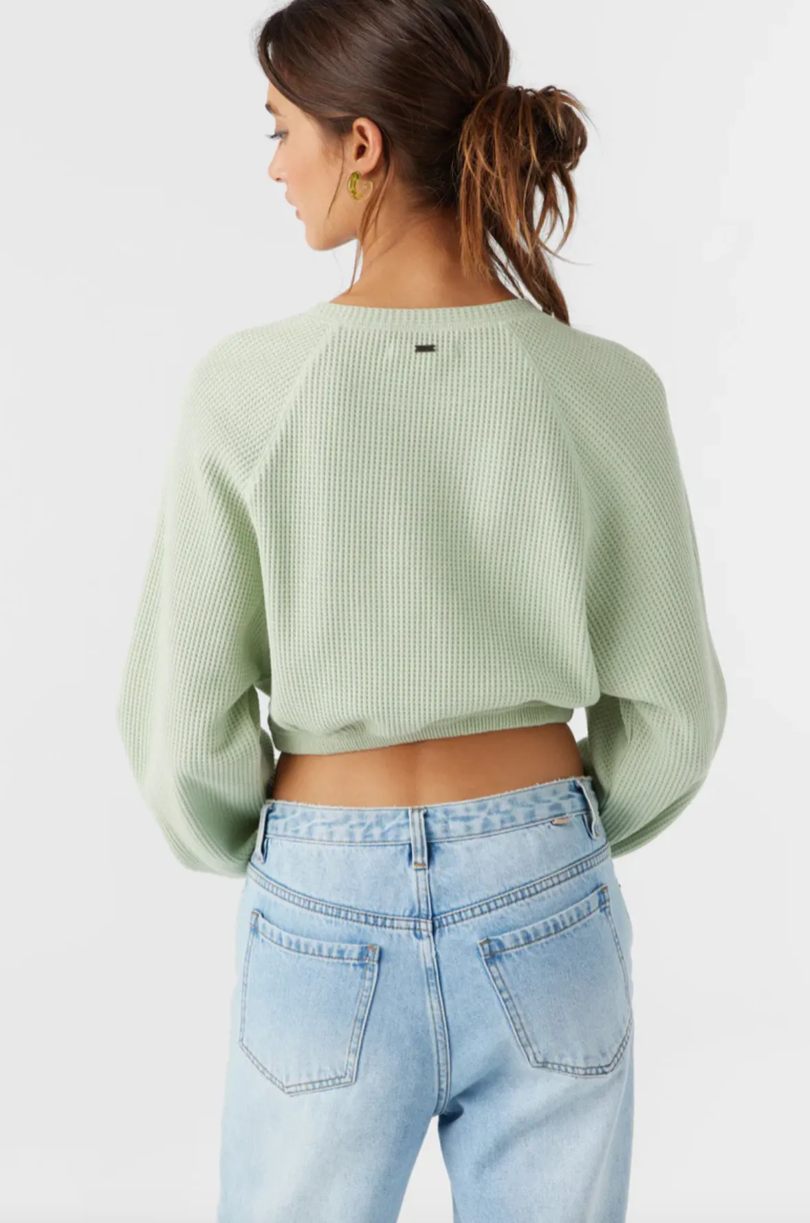 TOUR WAFFLE KNIT SLOUCHY TOP (DSG)