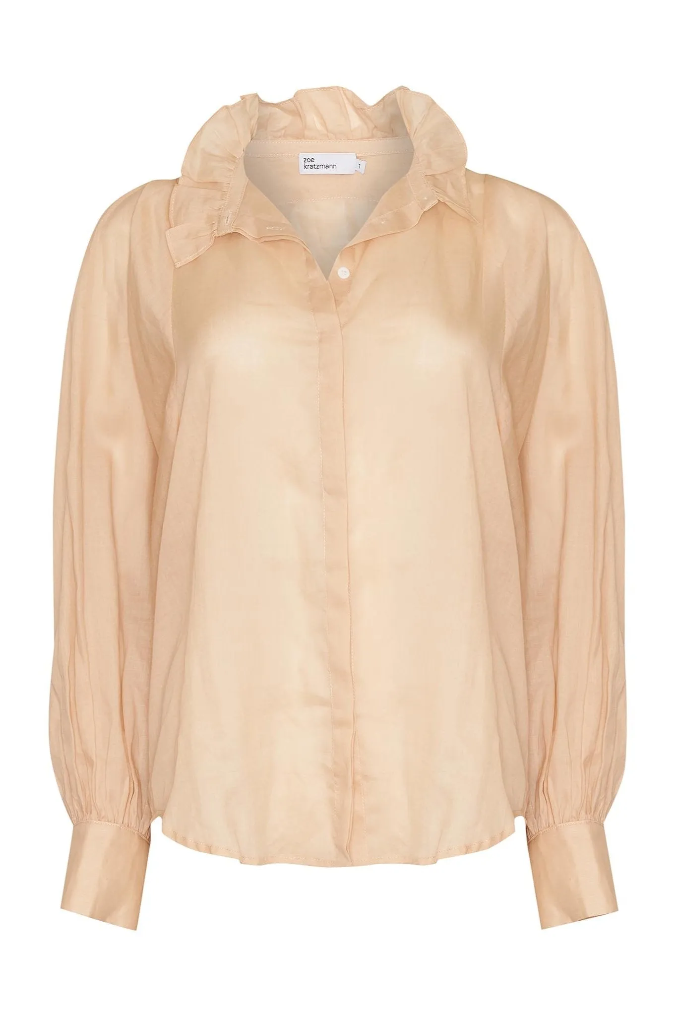 Trellis Top in Shell