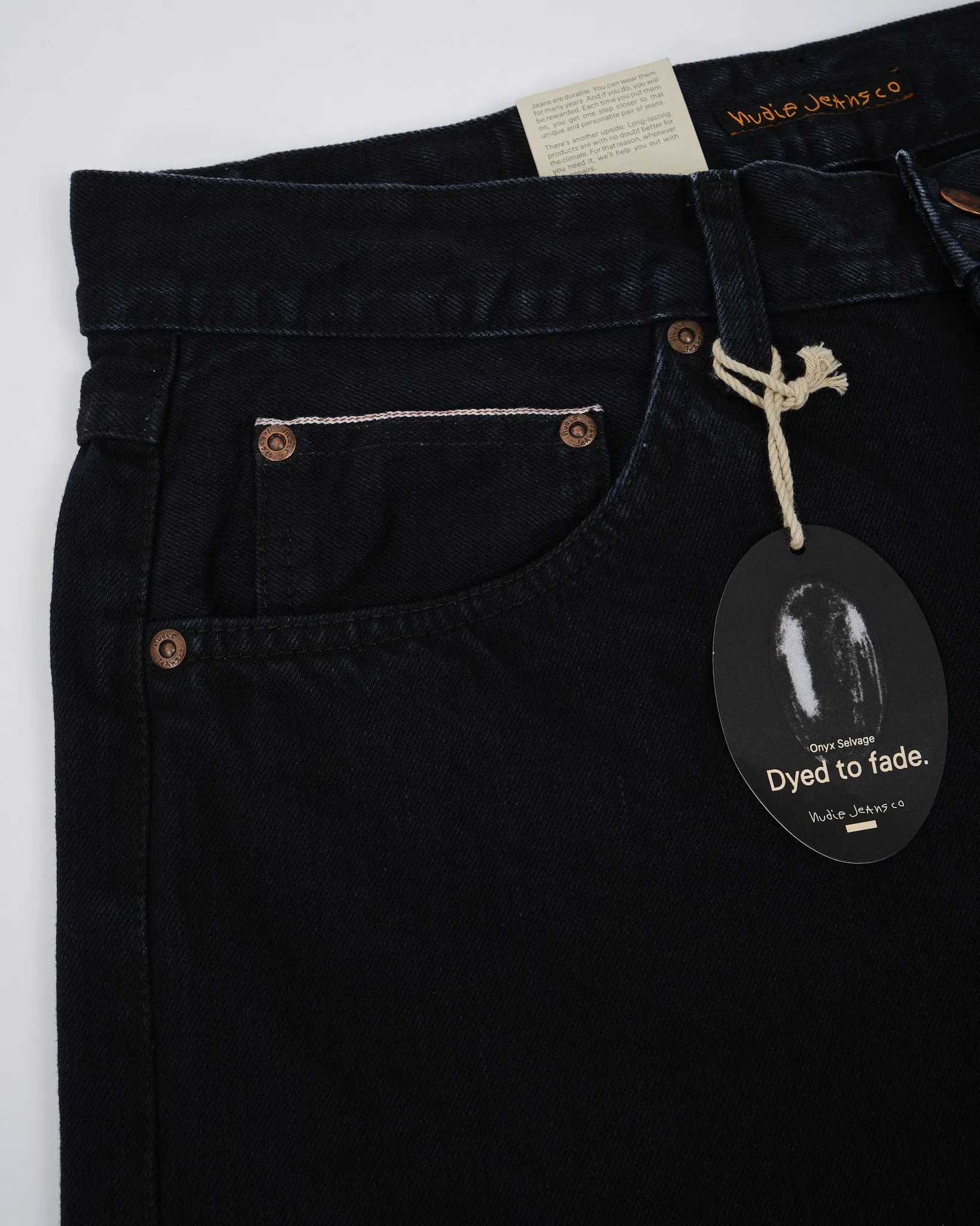 Tuff Tony Rinse Onyx Selvage