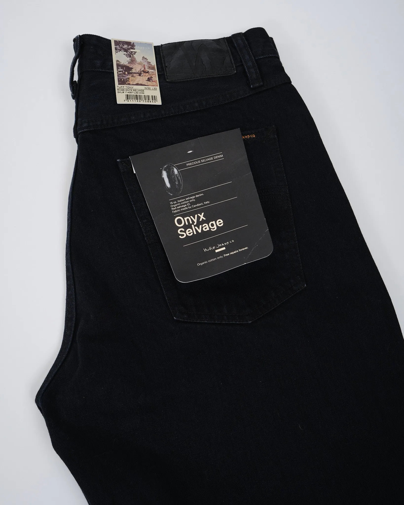 Tuff Tony Rinse Onyx Selvage