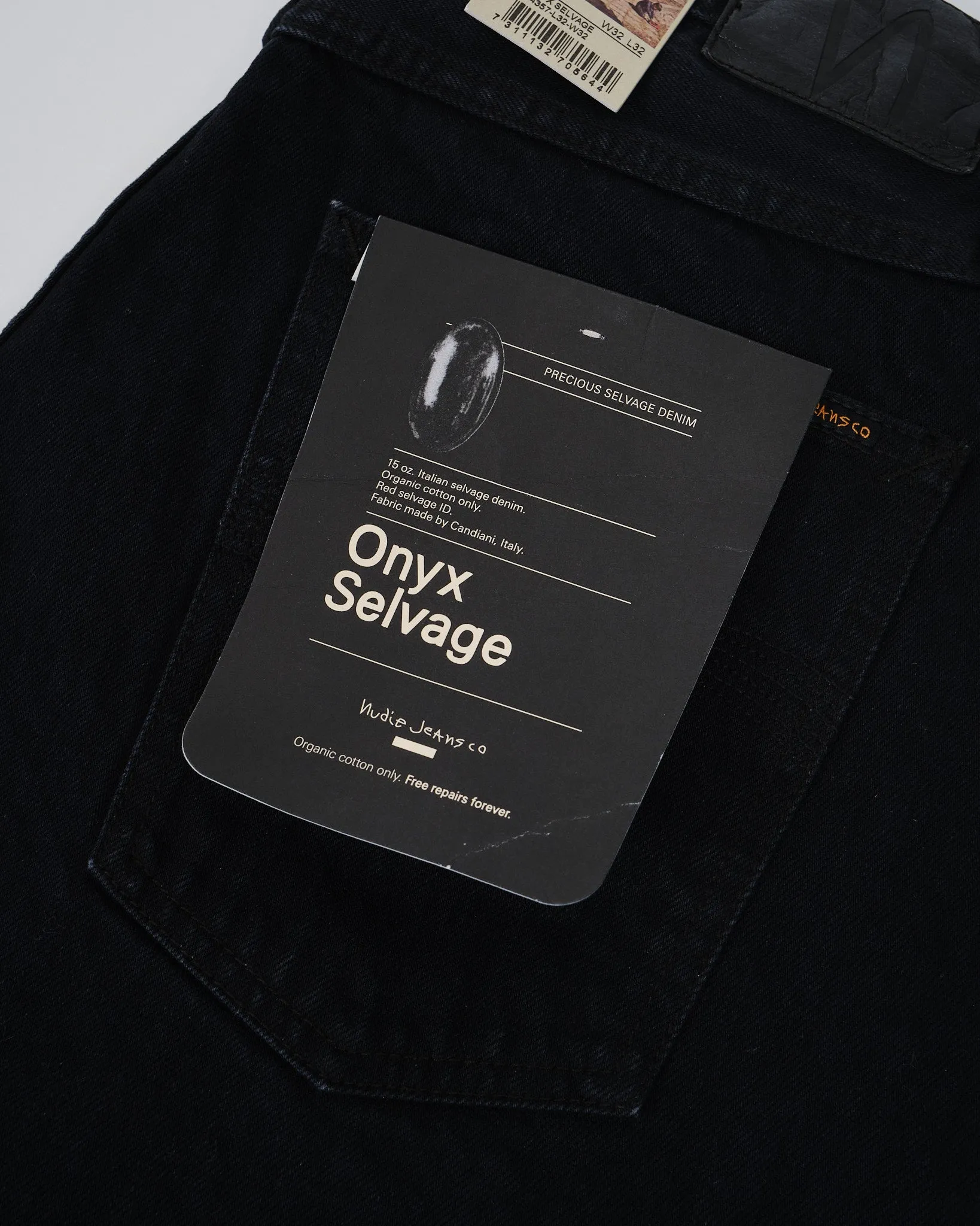 Tuff Tony Rinse Onyx Selvage