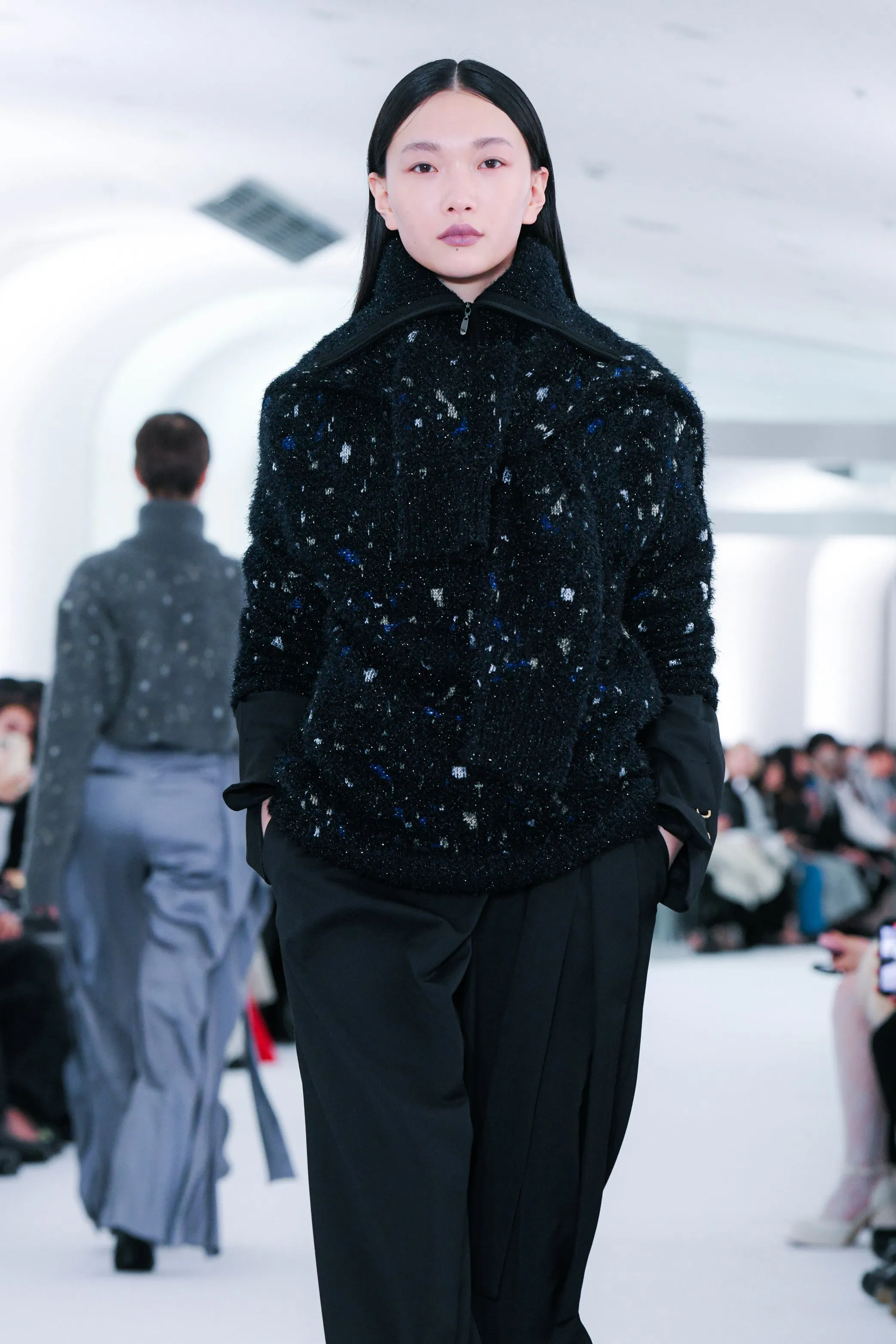 Twinkle knit top (Black)