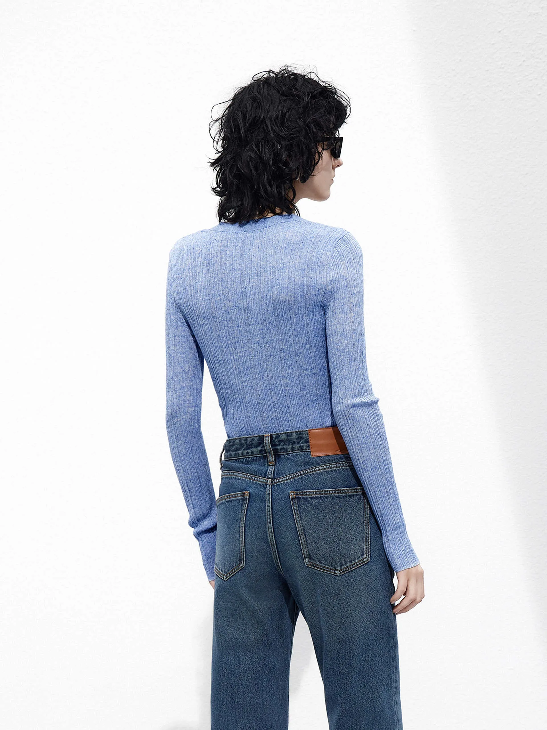 Twist Detail Knit Top