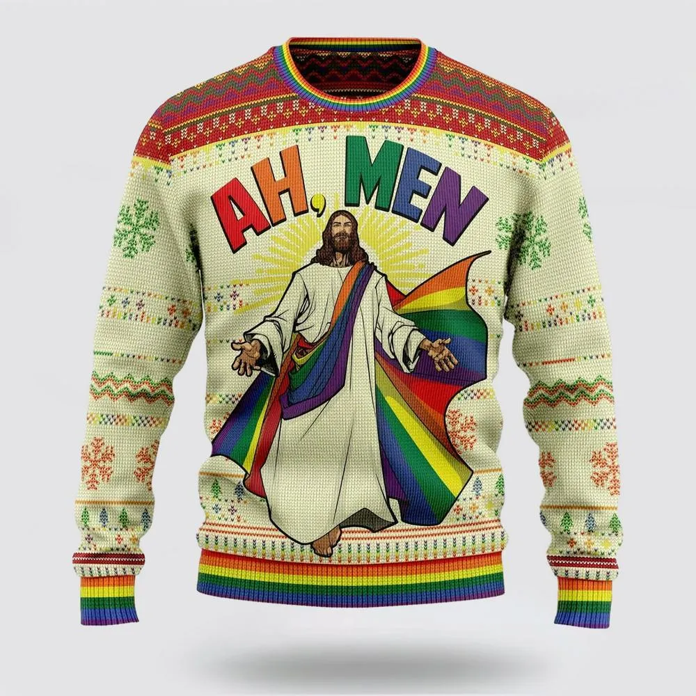 Ugly Sweater JulesRoche All-Over Print Holiday Pullover
