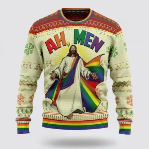 Ugly Sweater JulesRoche All-Over Print Holiday Pullover