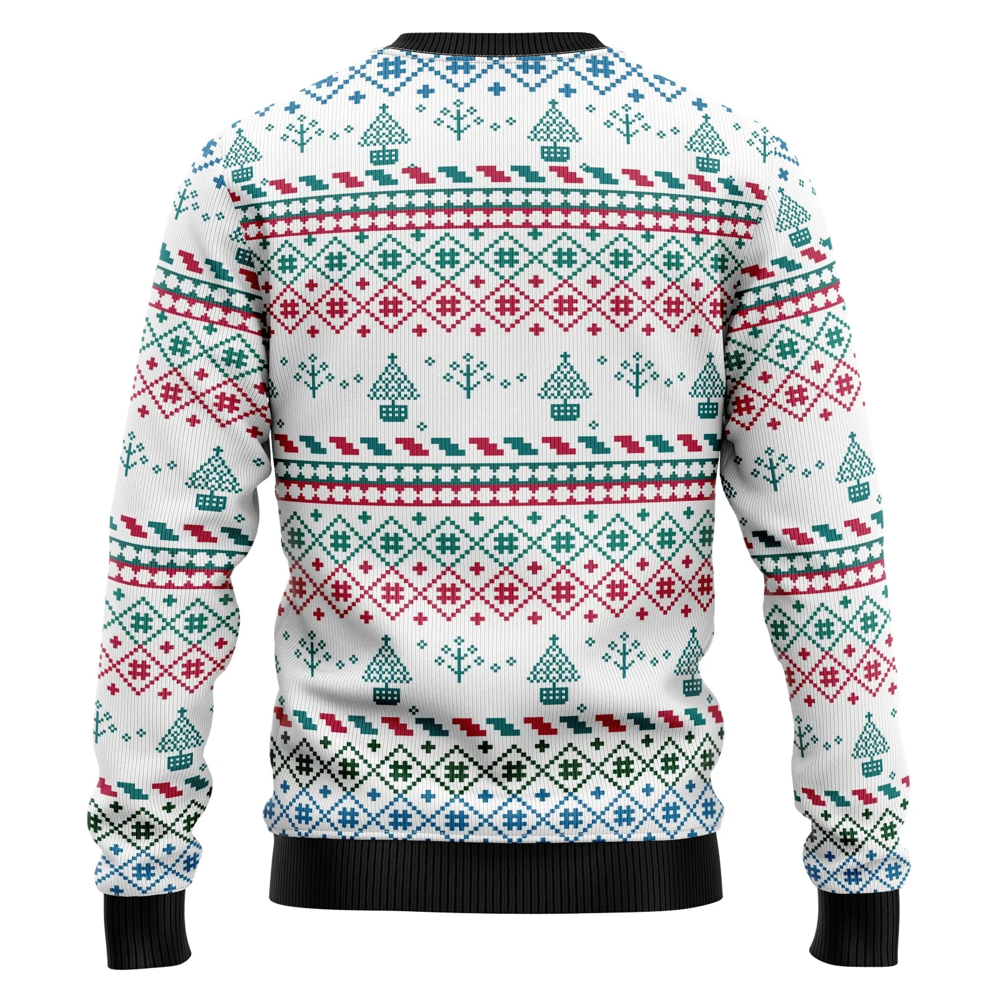 Ugly Sweater JulesRoche All-Over Print Holiday Warm Top
