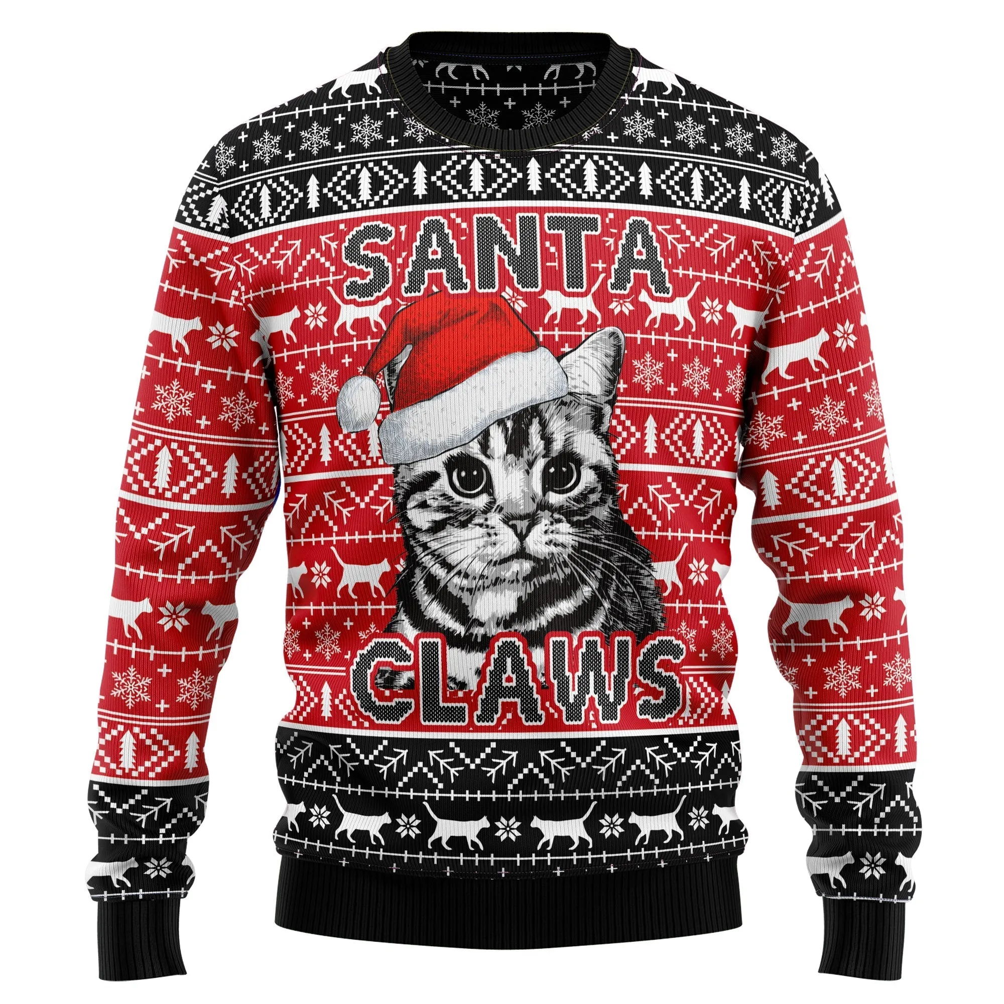 Ugly Sweater JulesRoche Cotton Knitted Christmas Pullover