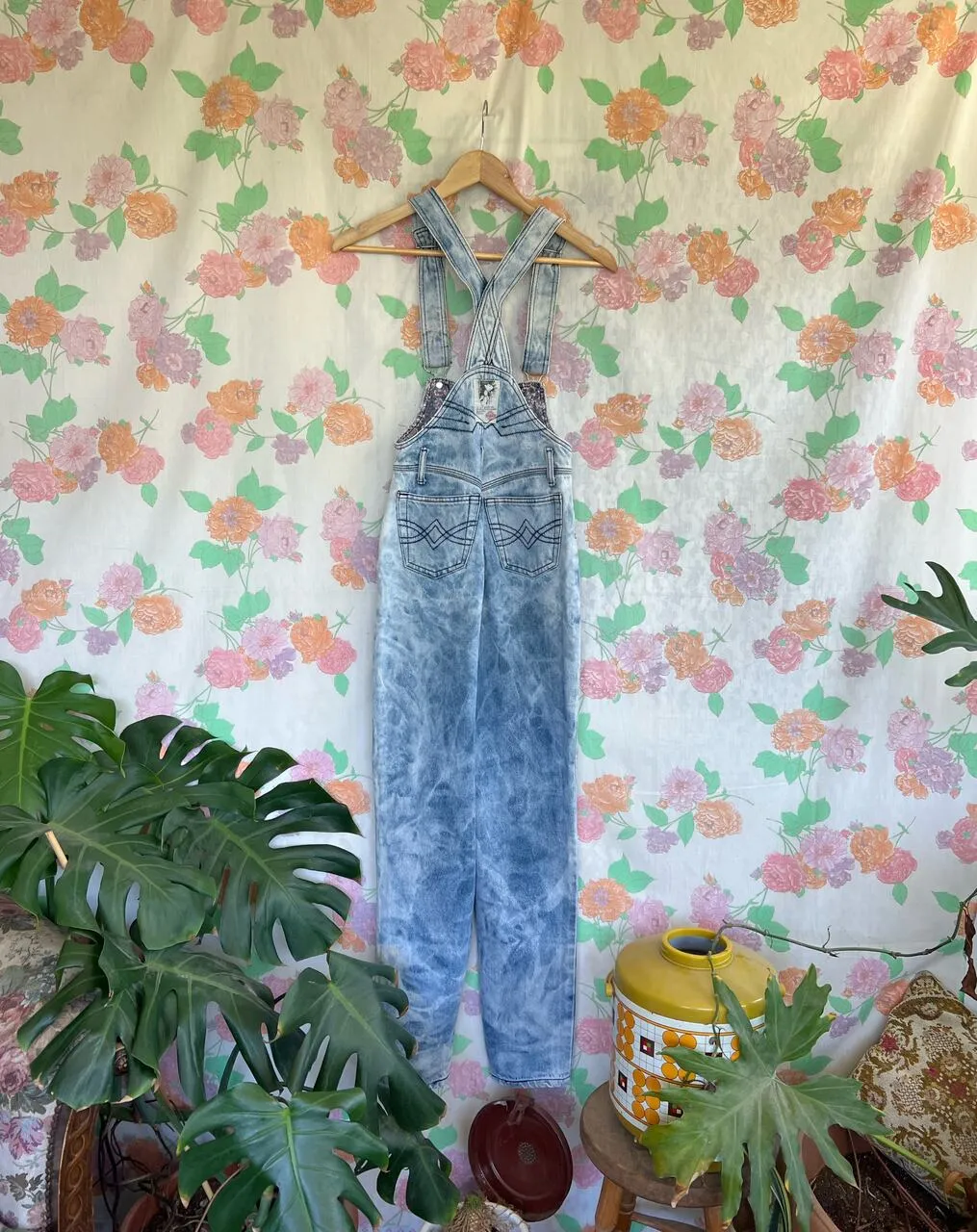 Unique Denim Vintage Overall